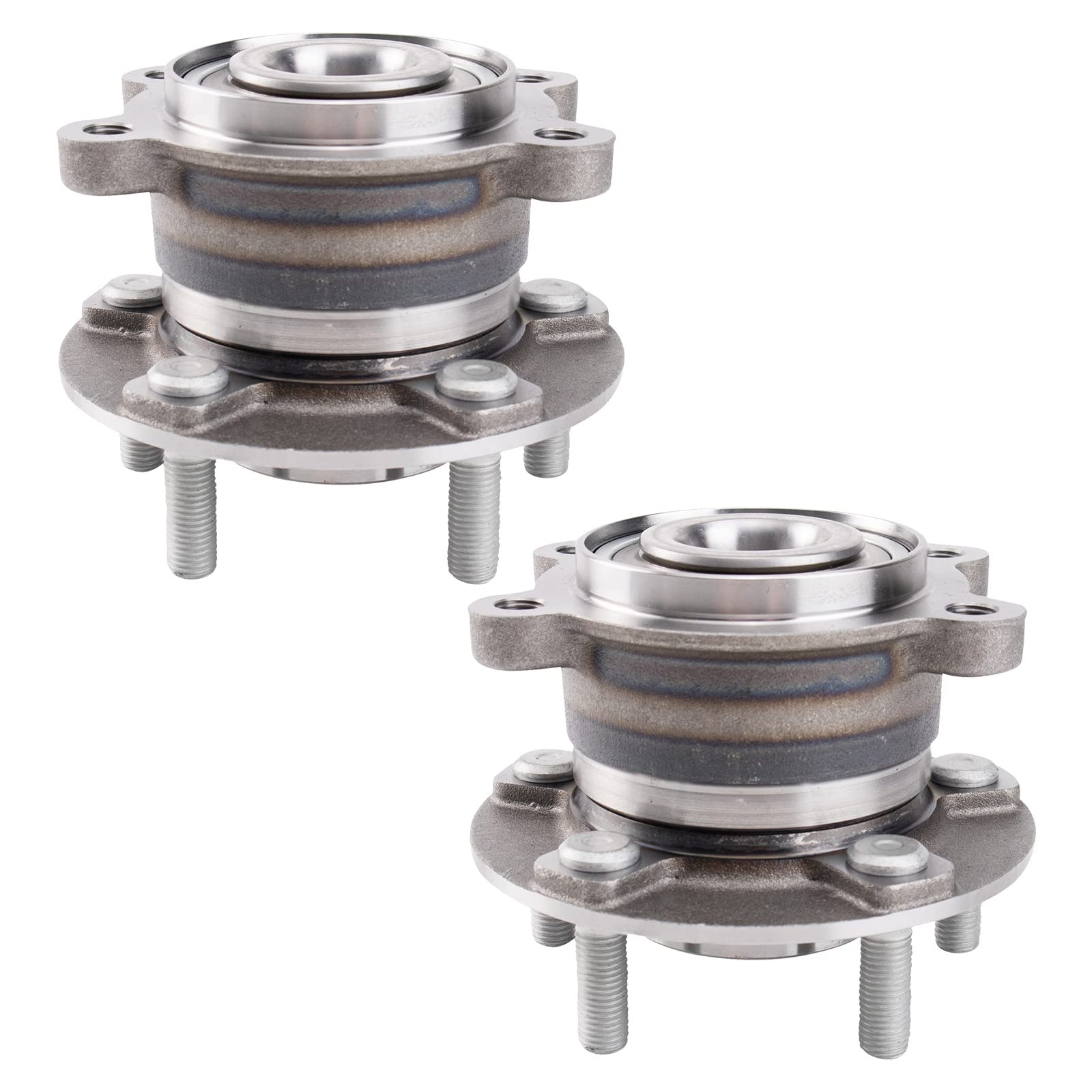 Trq Rear Wheel Hub Bearings Assembly Set Compatible With 2021-2023 Ford Bronco Sport 2020-2022 Escape Lincoln Corsair