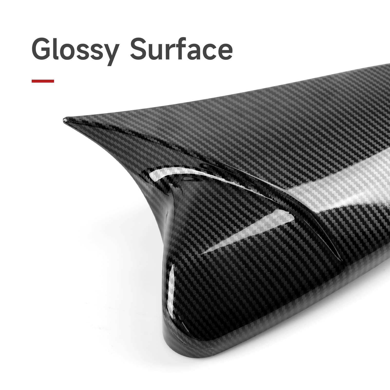 BRMYL Car Rearview Mirror Guard Cover Decals for Honda Civic 2016 2017 2018 2019 2020 2021 10th Gen Accessories ABS Carbon Fiber