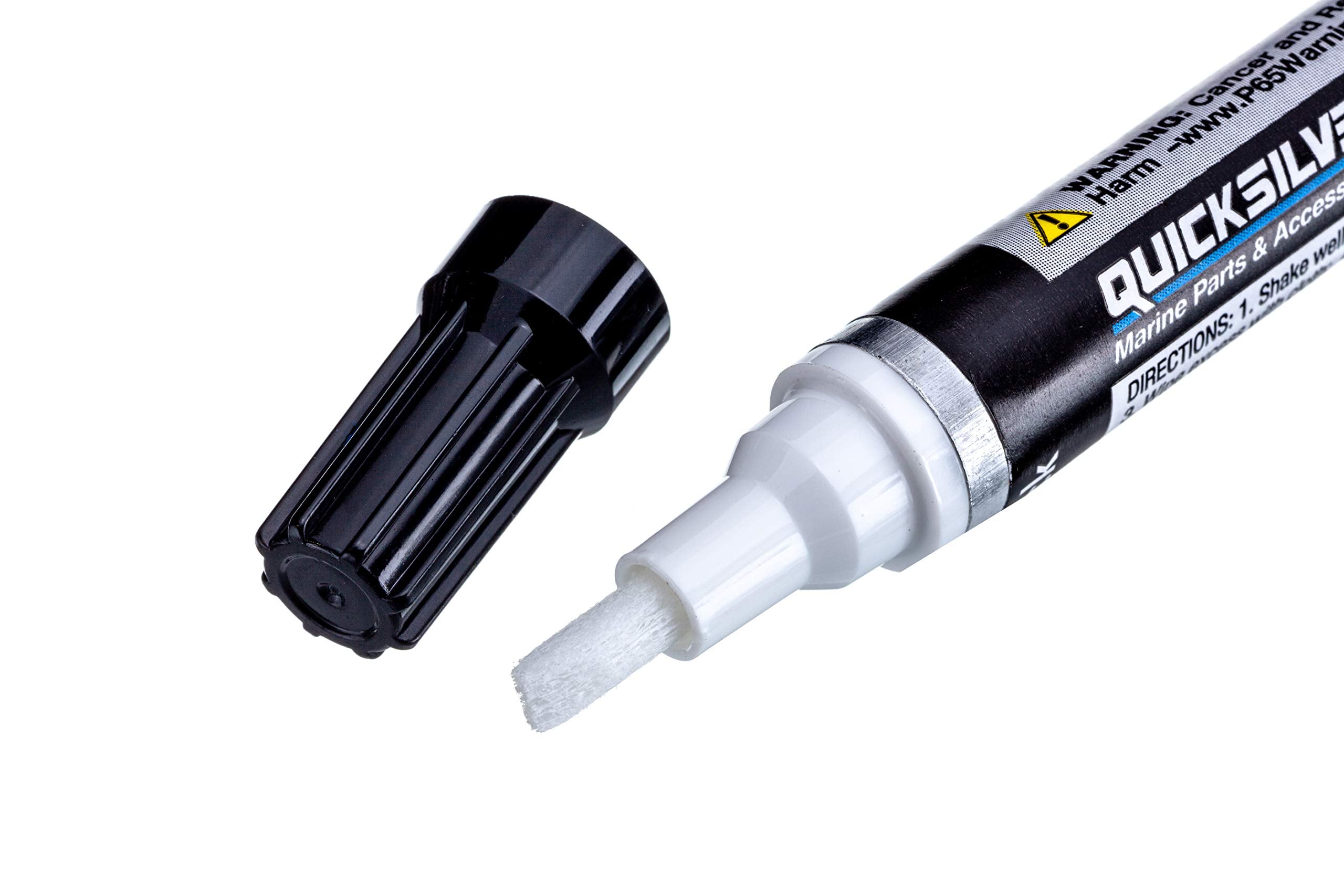 Quicksilver 8M0137092 Mercury Phantom Black Paint Pen - 0.3 Fl Oz Touch-Up Pen