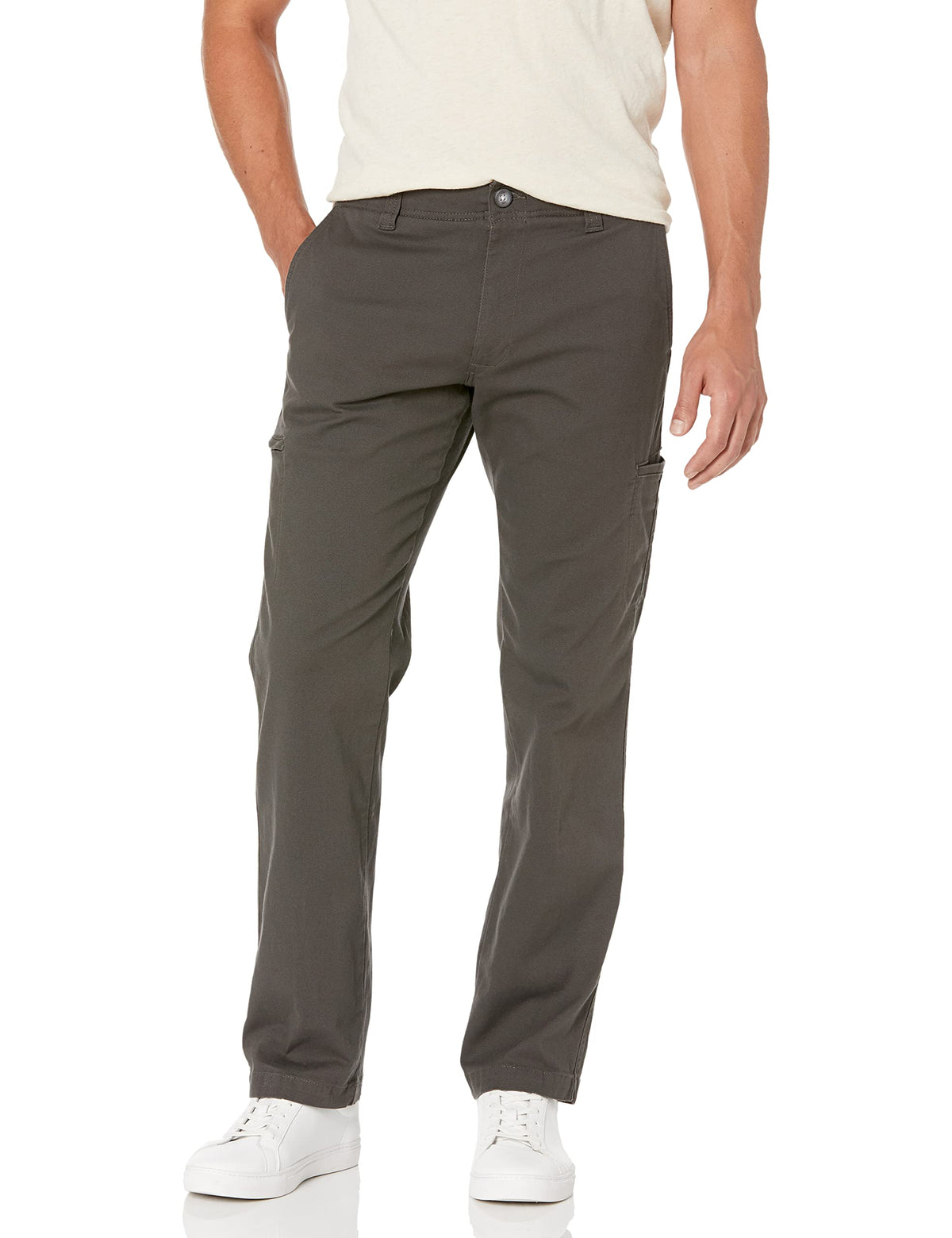 Lee Mens Performance Series Extreme Comfort Cargo Pant, Shadow, 42W X 30L