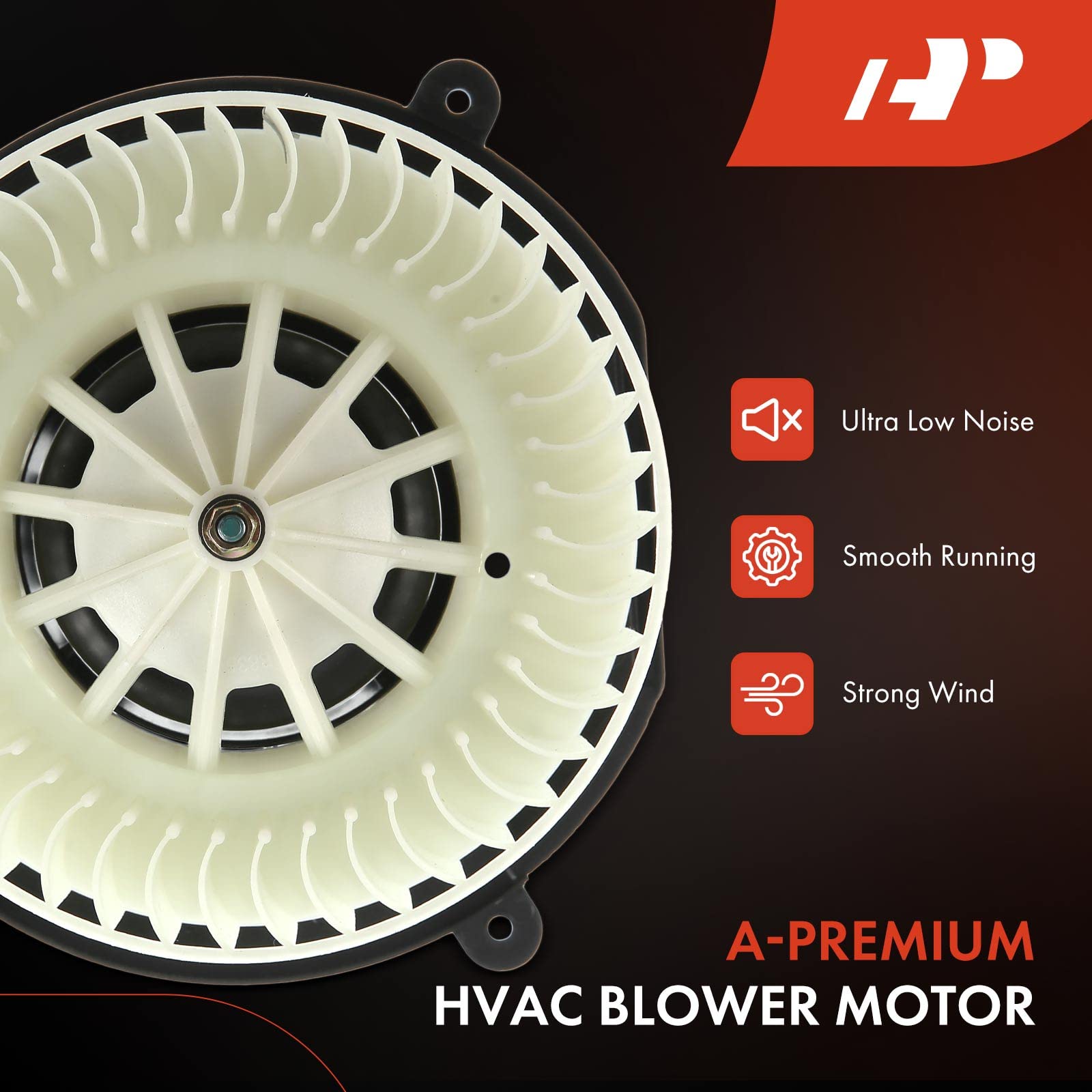 A-Premium HVAC Heater Blower Motor Assembly Compatible with Mercedes-Benz Vehicles - CLS500, CLS63 AMG, E320, E350, E500, E55 AMG, E550, E63 AMG - Front Side, Replaces 2118300908, 2118300408