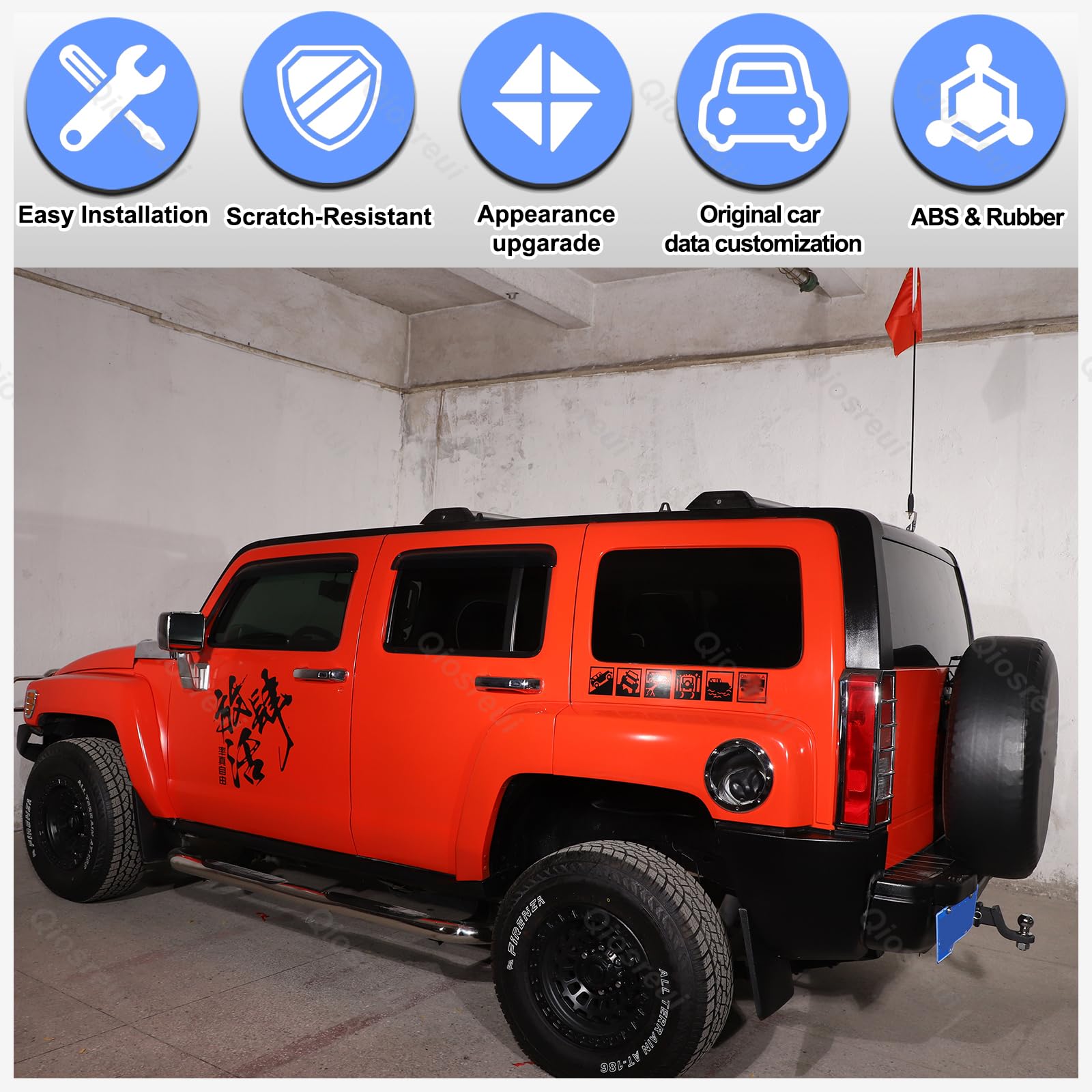 Gas Cap Fuel Cap Replace Gt306 Compatible With Hummer H2 2004 2005 2006 2007, Hummer H3 2006 2007 2008 2009 2010, Hummer H3T 2009 2010, Fuel Tank Gas Cap Fuel Tank Filler Cap Replacement 25827646 Abs