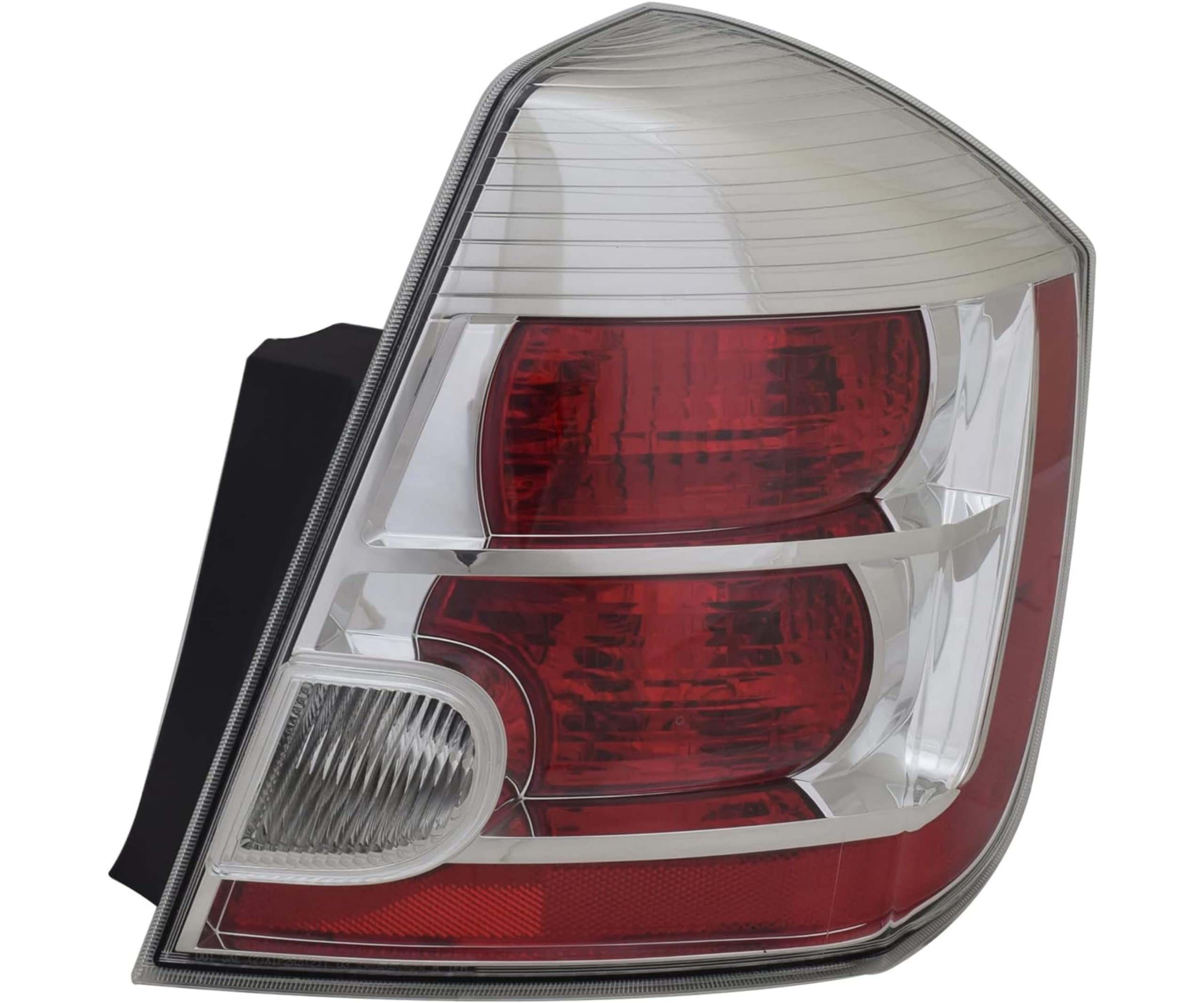 Alligator Auto Lights Replacement For Nissan Sentra 2.0L 2007 2008 2009 Halogen Tail Light Assembly With Bulbs, Right Side/Passenger Side, Oem: 26550-Et00B / Partslink: Ni2819114 Dot/Sae Compliant