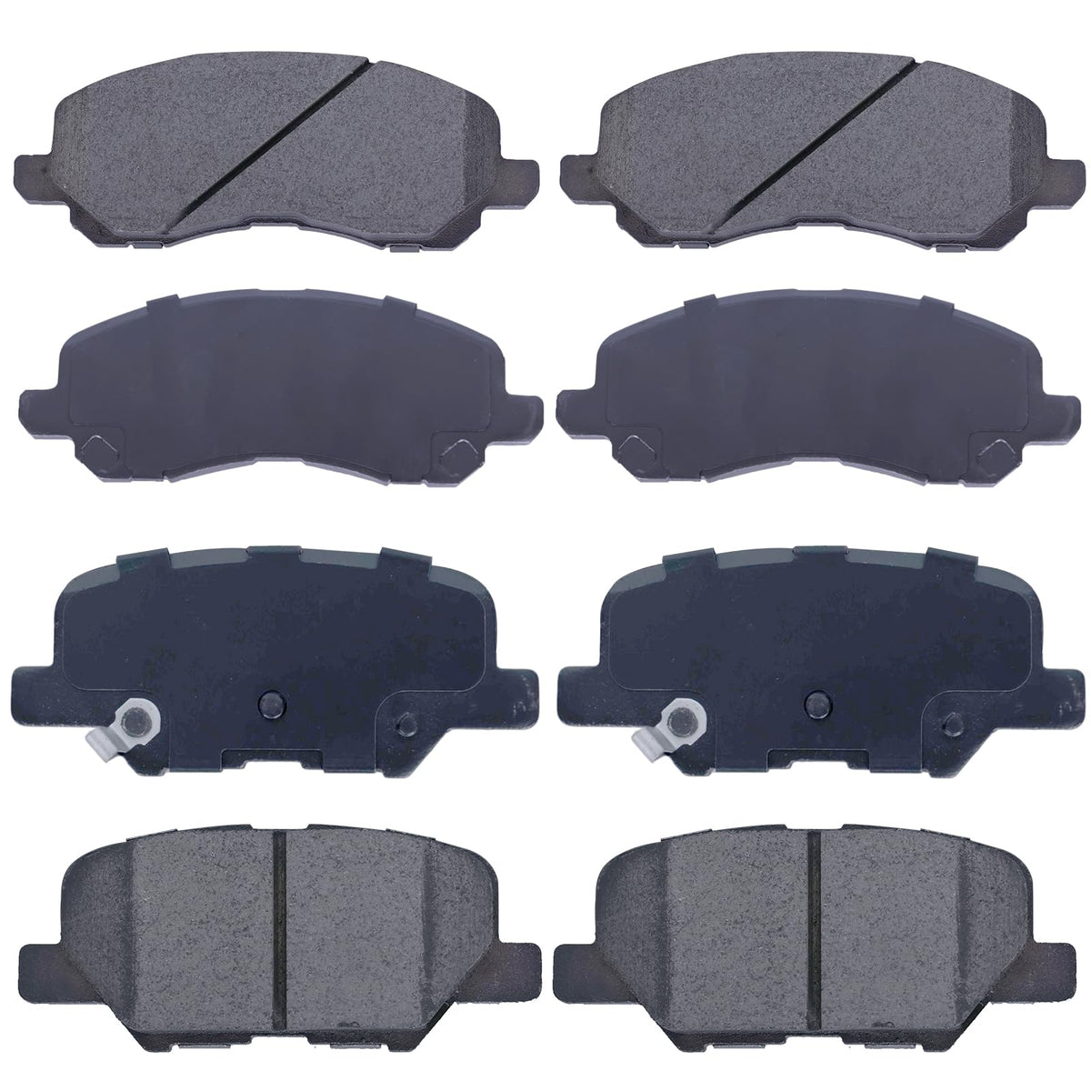 EXPPOWER Front Rear Ceramic Brake Pads Kit for 2013-2017 Mitsubishi Outlander Sport RVR