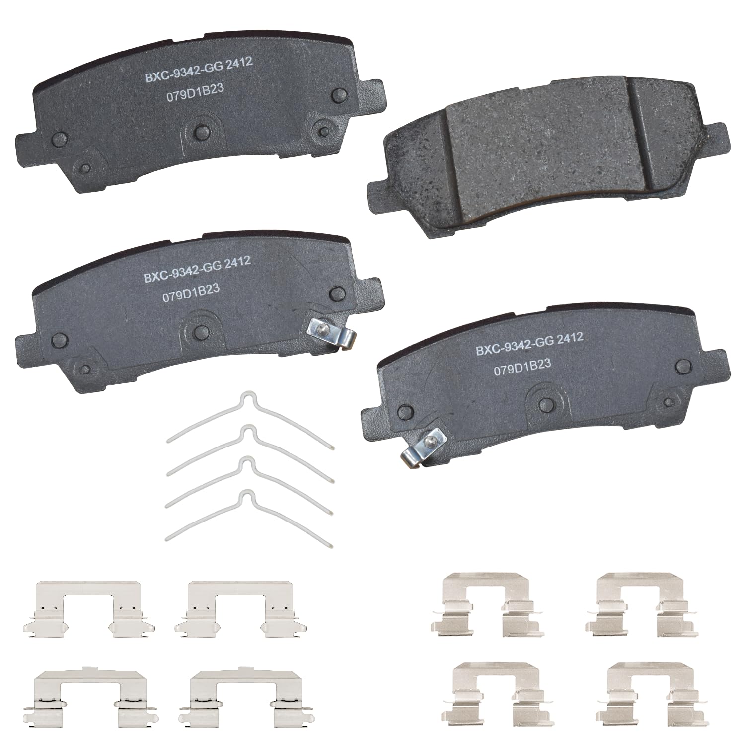 Bendix Premium Sbc2412 Ceramic Rear Brake Pads For Ford Mustang 2023-2015