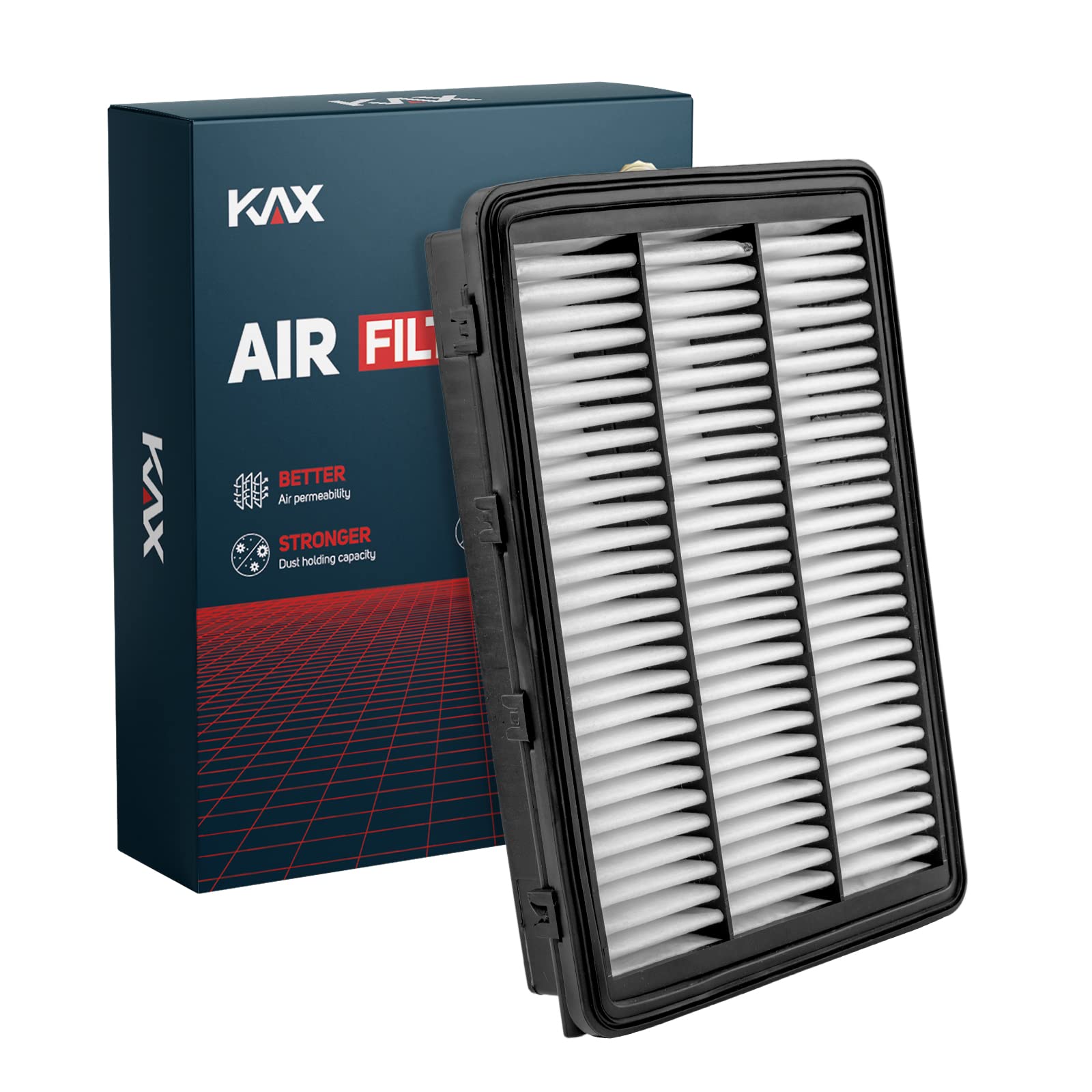 Kax Engine Air Filter, Ca12065 Replacement For Hyundai Tucson 2016-2017 (1.6L 2.0L), 2018-2021, For Kia Sportage 2017-2021, Adva