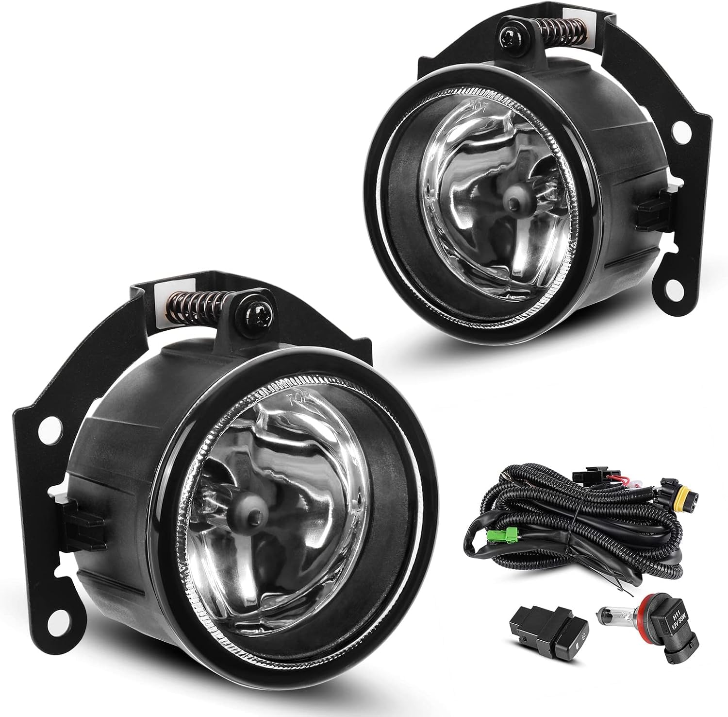 AUTOSAVER88 LED Fog Light Compatible with 2009-2012 Dodge Ram 1500, 2010-2018 Dodge Ram 2500, 2010-2018 Dodge Ram 3500 Fog Light
