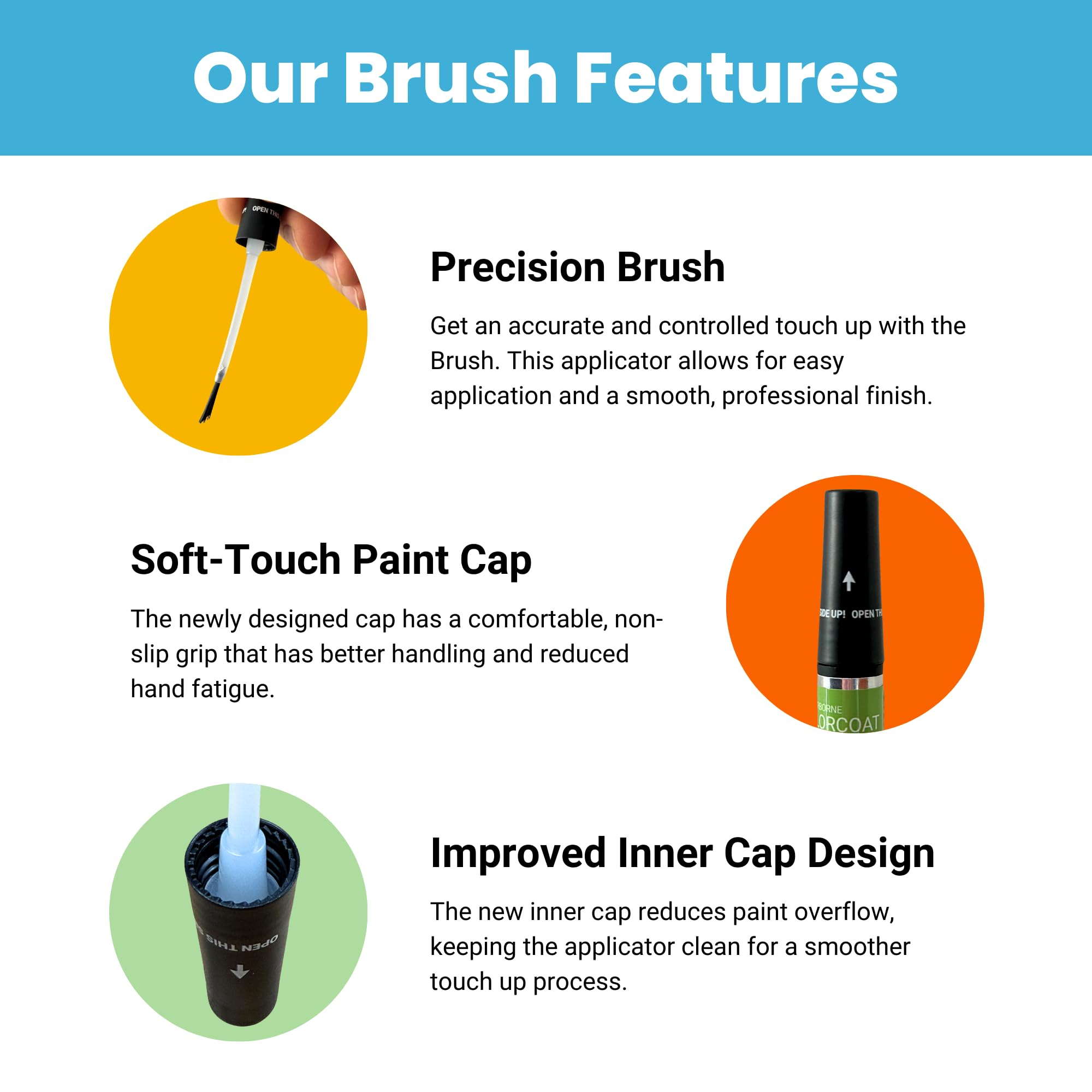 Touchupdirect Gpj/Wa434B Cajun Red For Chevrolet Exact Match Scratch Repair Touch Up Paint - Brush Kit