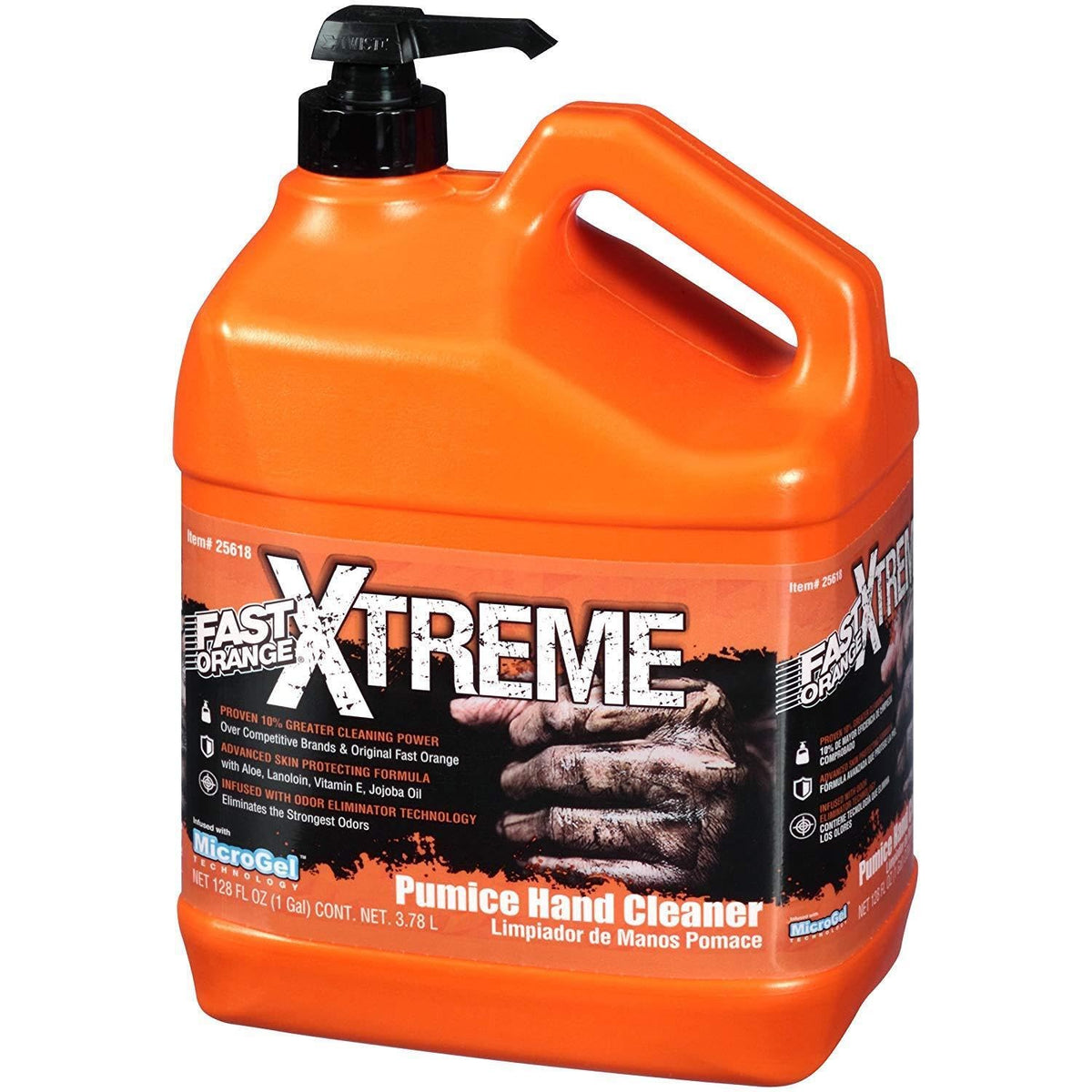 Fast Orange 25618 Xtreme Hand Cleaner, 1 Gallon, 128 Fl Oz (Pack Of 1)