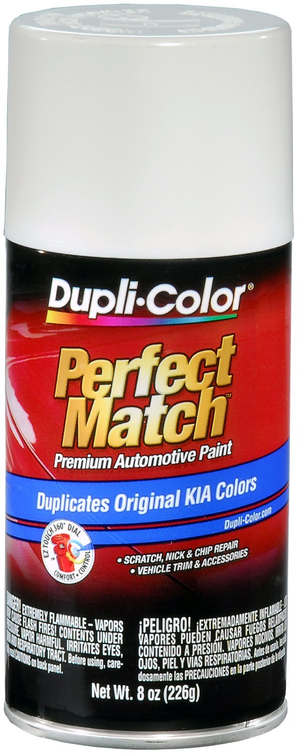 Dupli-Color (Bka0001-6 Pk Clear White Kia Perfect Match Automotive Paint - 8 Oz. Aerosol, (Case Of 6)