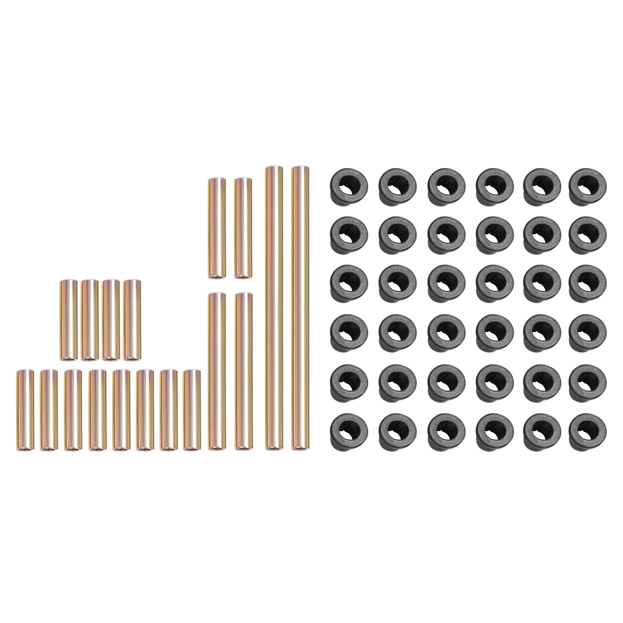 HECASA Front&Rear Control Arm Bushing Kit Compatible with 2013-2019 Polaris Ranger XP 900/900 Crew Replacement for 5138797 54398