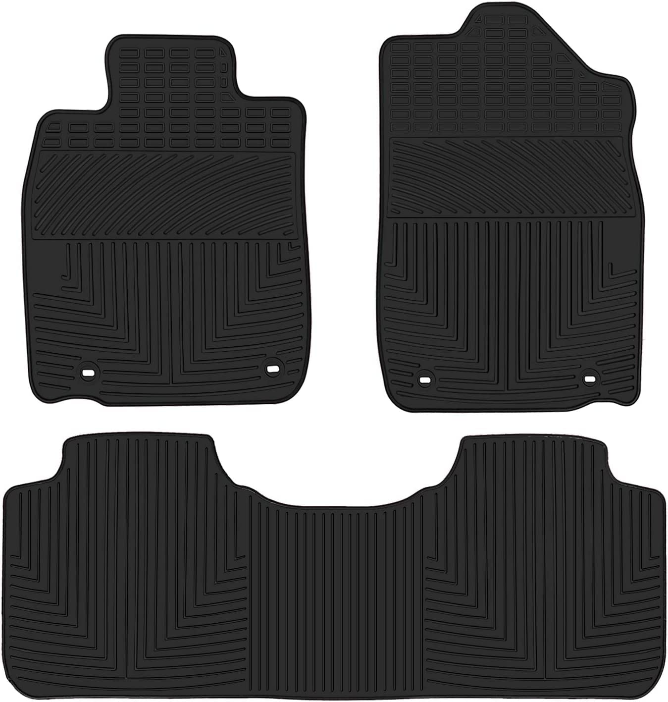 Matericuo Car Floor Mats Custom Fit For Lexus Es Es300 Es330 Es350 Es300H 2013-2018 Black Rubber Auto Liner Mats All Weather Pro