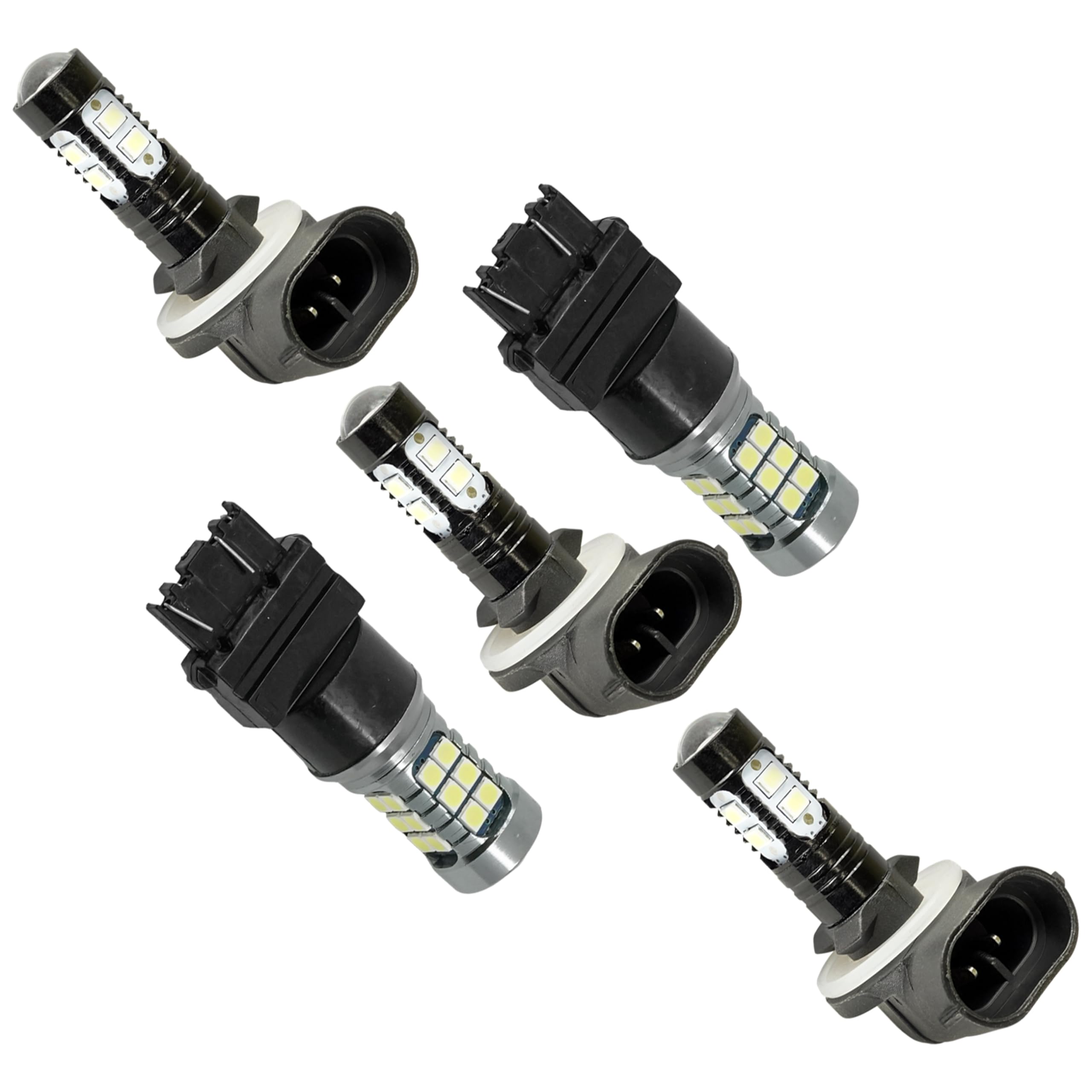 Caltric LED Tail Light And Headlight Bulbs Compatible with Polaris Sportsman 400/800 2005-2014 / Sportsman 450/850 2006-2020