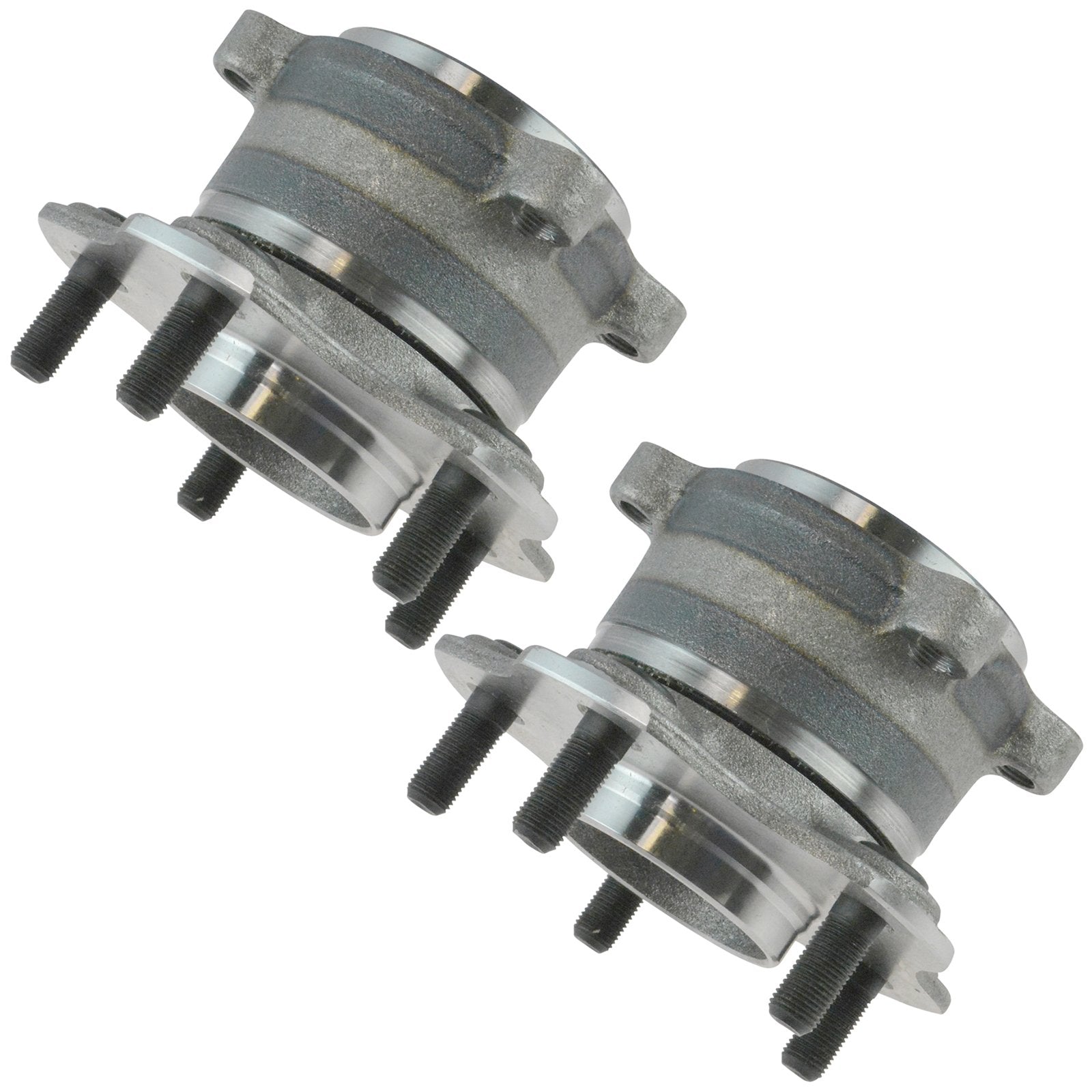 Trq Rear Wheel Hub Bearings Assembly Set Compatible With 2009-2014 Nissan Murano 2011-2017 Quest