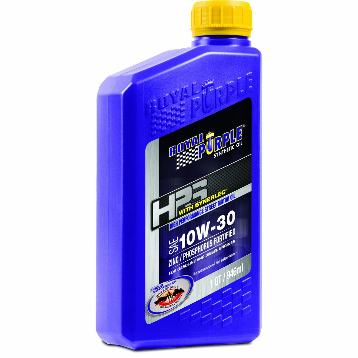 Royal Purple 32130 Hps 10W-30 High Performance Street Synthetic Motor Oil With Synerlec - 1 Qt. (Case Of 12)