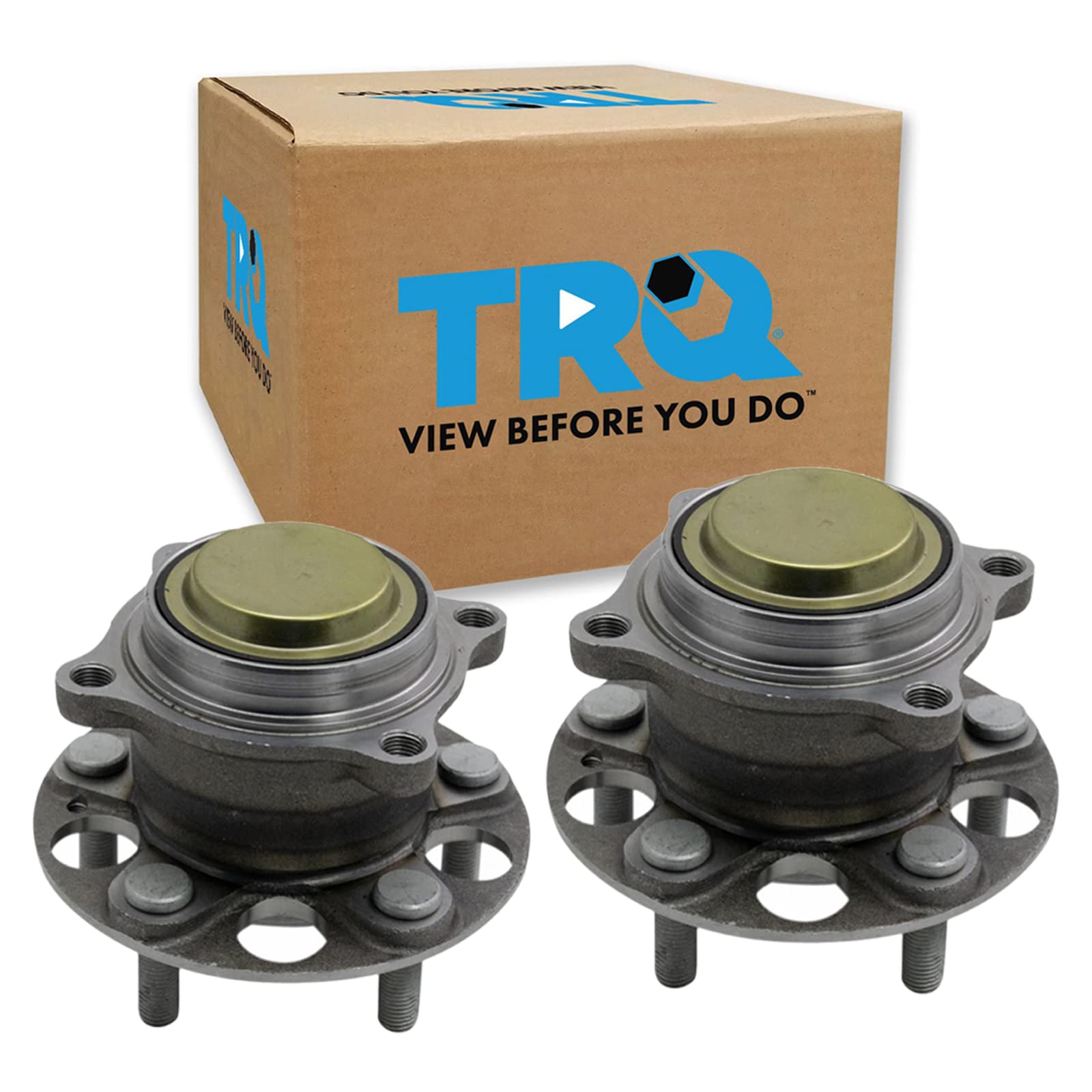 Trq Rear Wheel Hub Bearings Assembly Set Compatible With 2014-2016 Acura Mdx