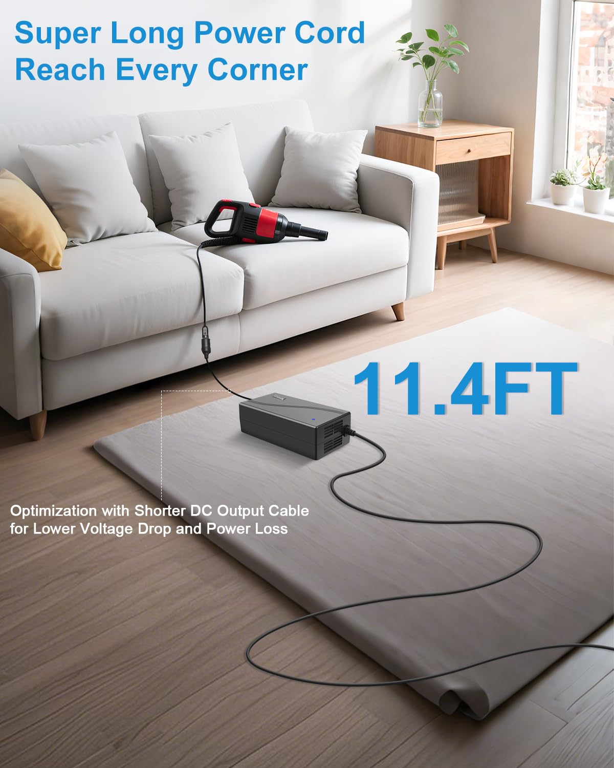 Alitove 110V To 12V Converter 15A 180W Ac To Dc Adapter 12 Volt Cigarette Lighter Adapter To Wall Plug For Car Refrigerator Tire