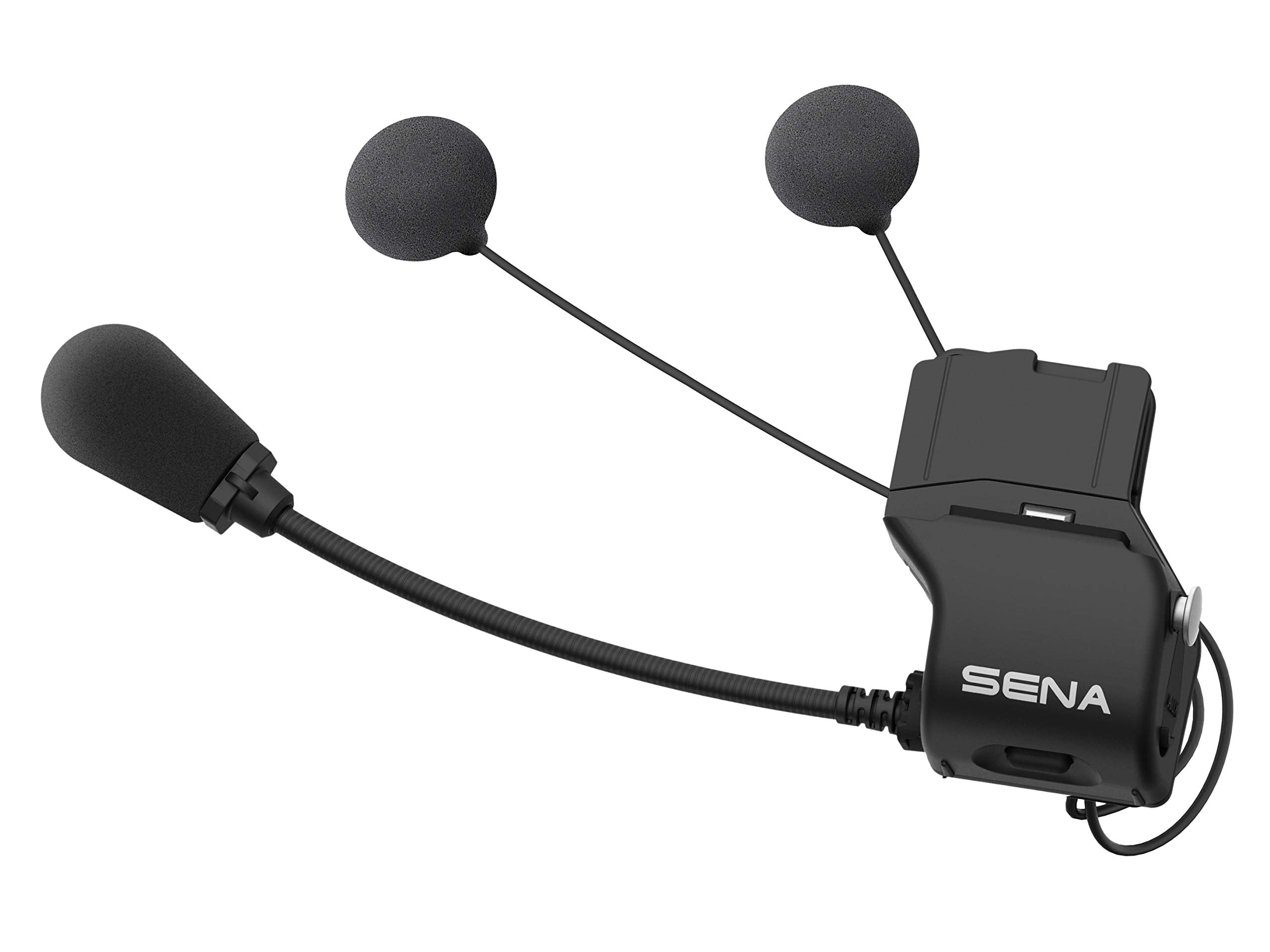 Sena Universal Helmet Clamp Kit With Slim Speakers (20S, 20S Evo, 30K), Black