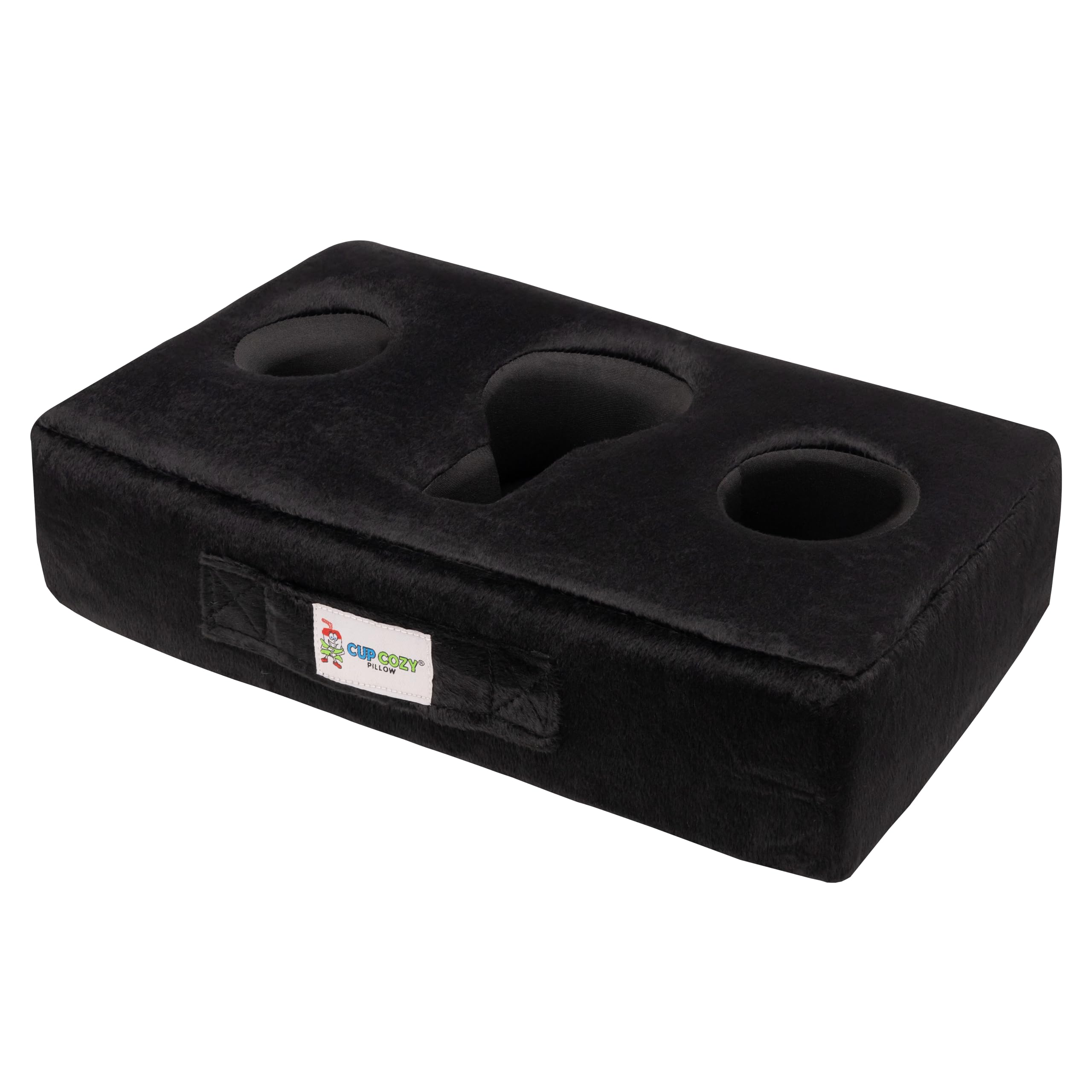 The Original Cup Cozy Pillow Gray-As Seen On Tv-The World'S Best Couch/Bed/Car Cup Holder For Drinks/Snacks/Remotes! (Black)
