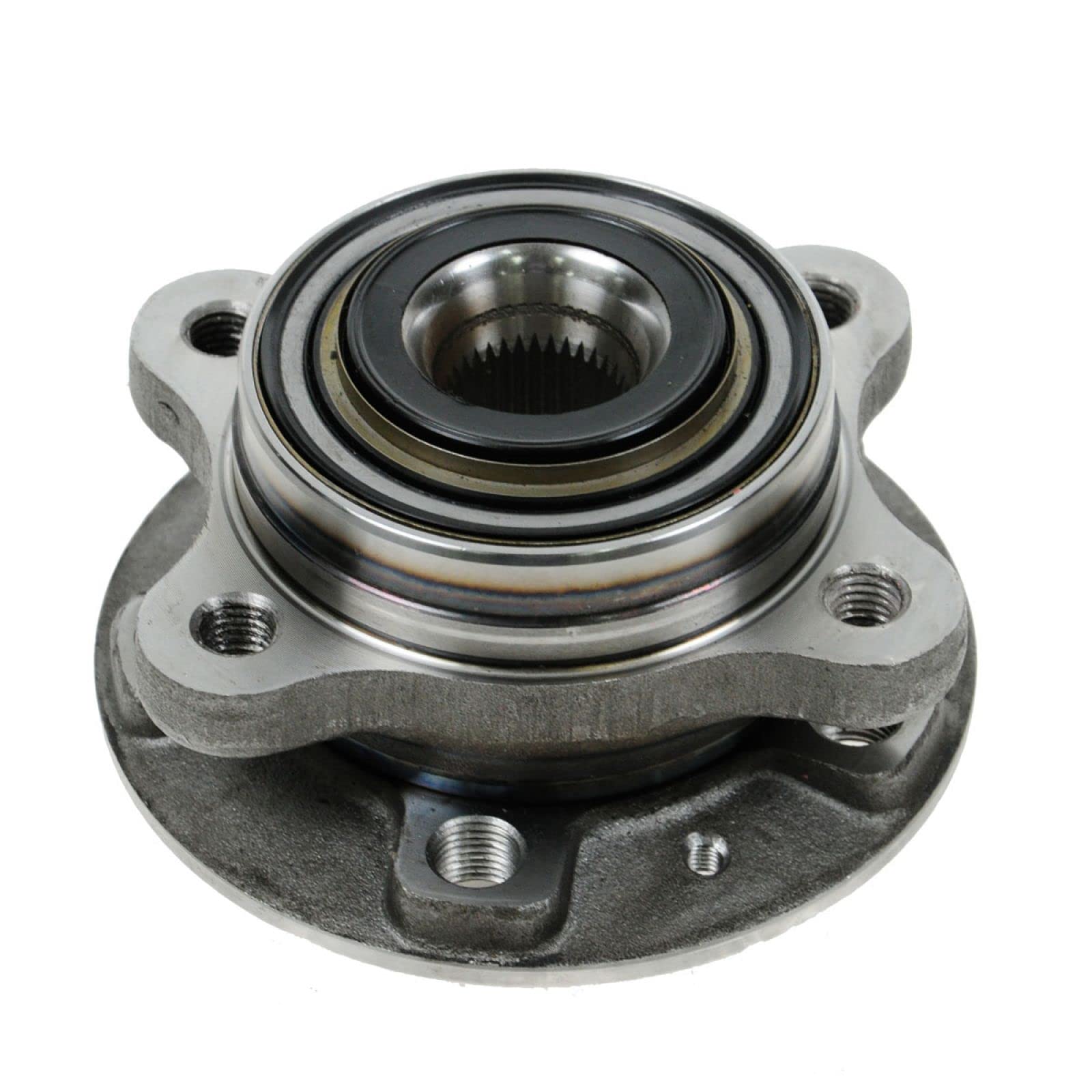 Trq Front Left Right Wheel Hub Bearing Assembly Driver Passenger Side Compatible With 2003-2007 Volvo Xc90