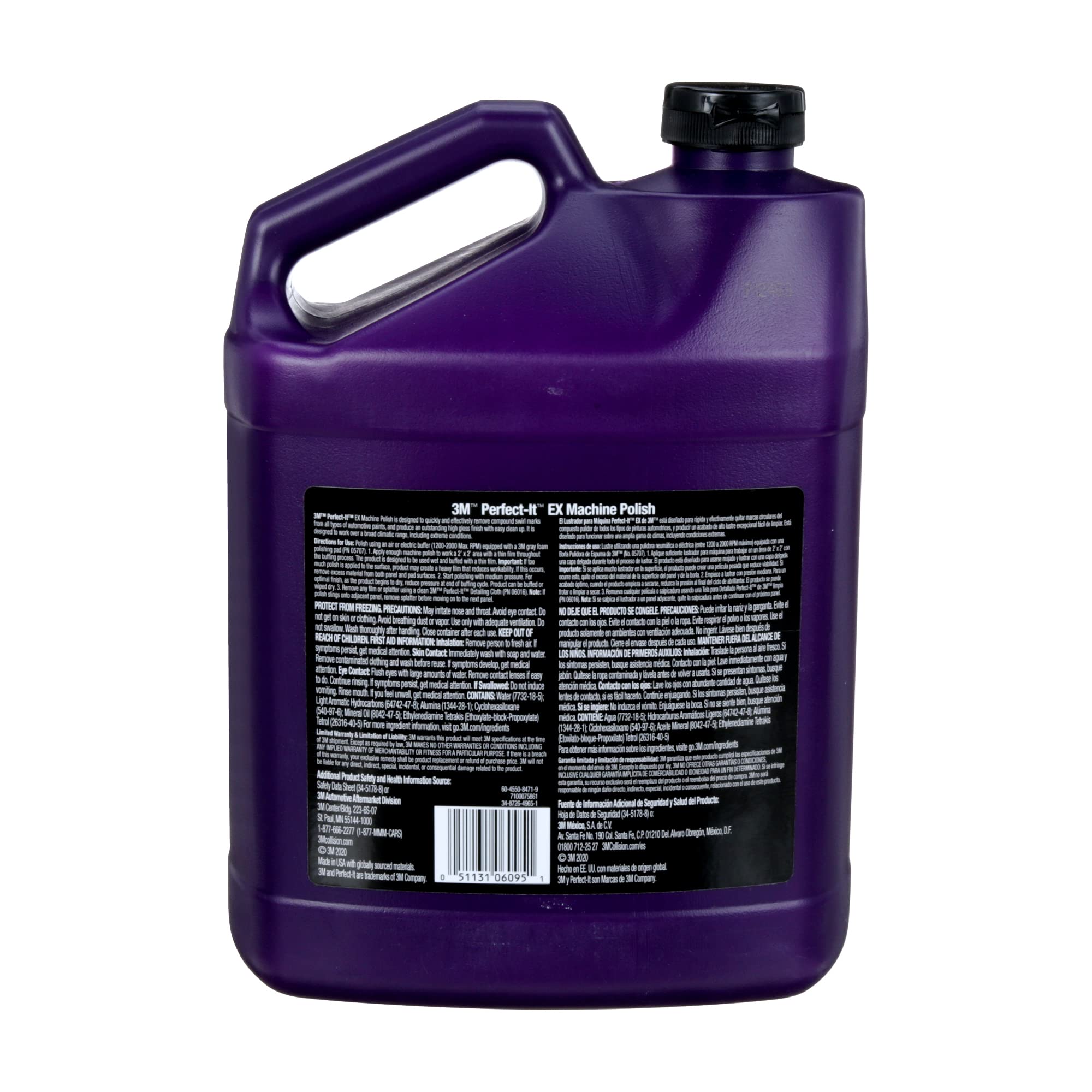 3M Perfect-It Ex Machine Polish, 06095, High Performing, 1 Gal (8.6 Lb)