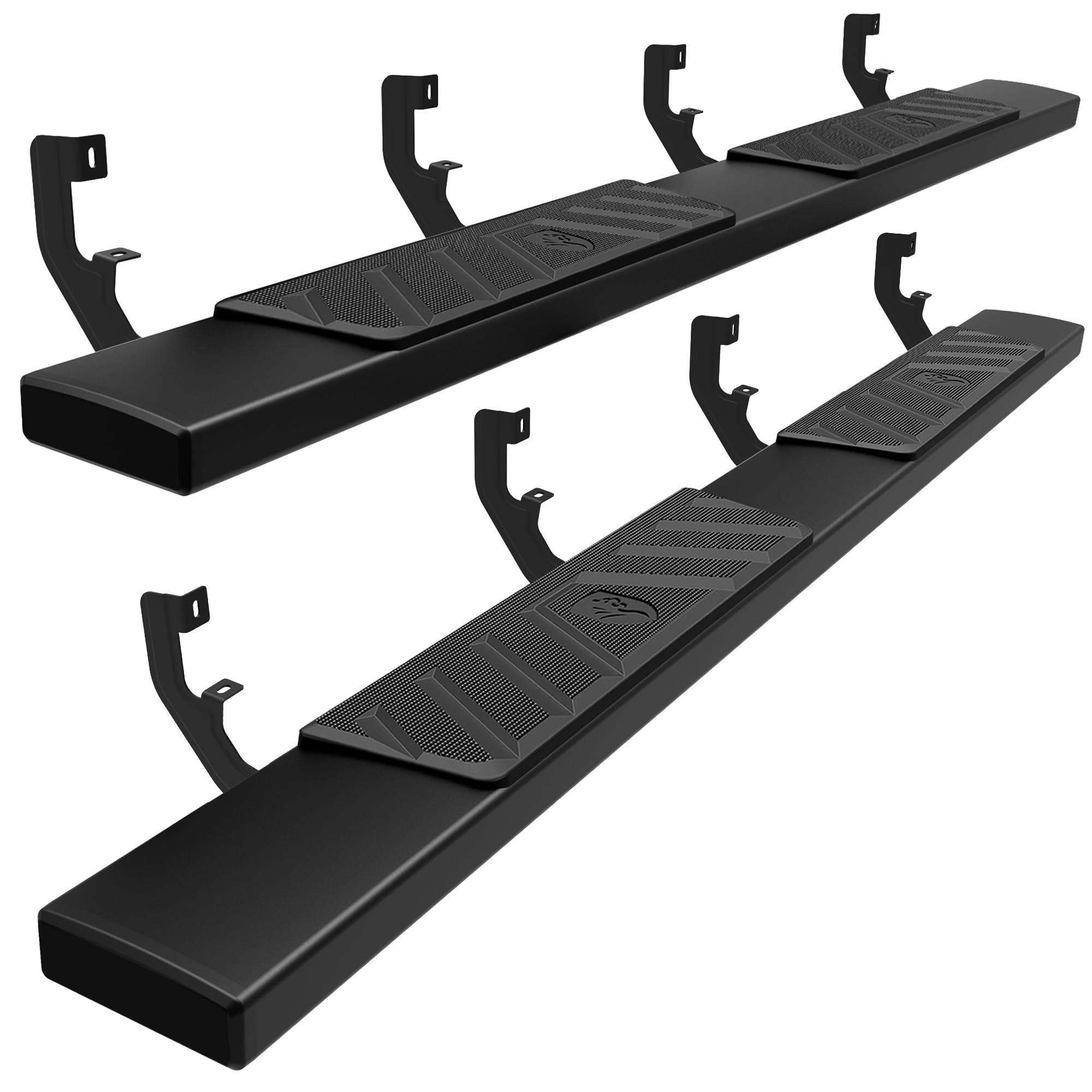 Tyger Auto 6'' Riser Running Boards Compatible with 2019-2025 Chevy Silverado GMC Sierra 1500; 2020-2025 2500 3500HD | Crew Cab 
