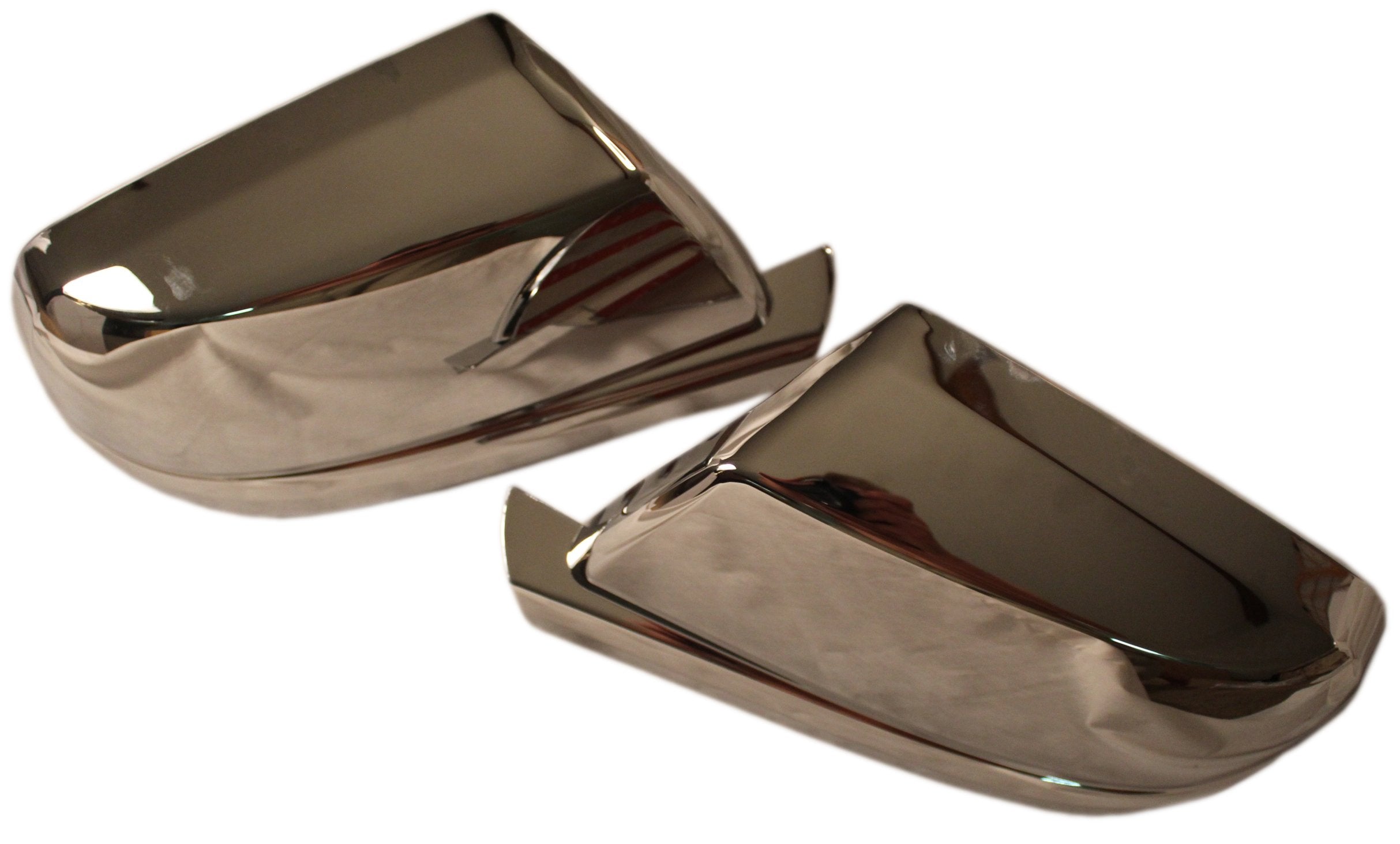 Coast To Coast International New Chrome Side Rear View Full Mirror Covers Trim Set For The Toyota Tundra