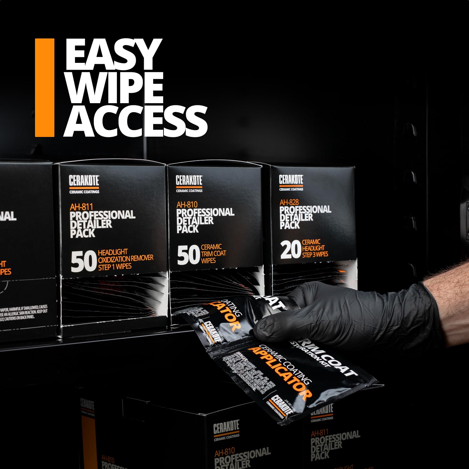 Cerakote Trim Coat Pro Pack - 50 Count Trim Coat Wipes