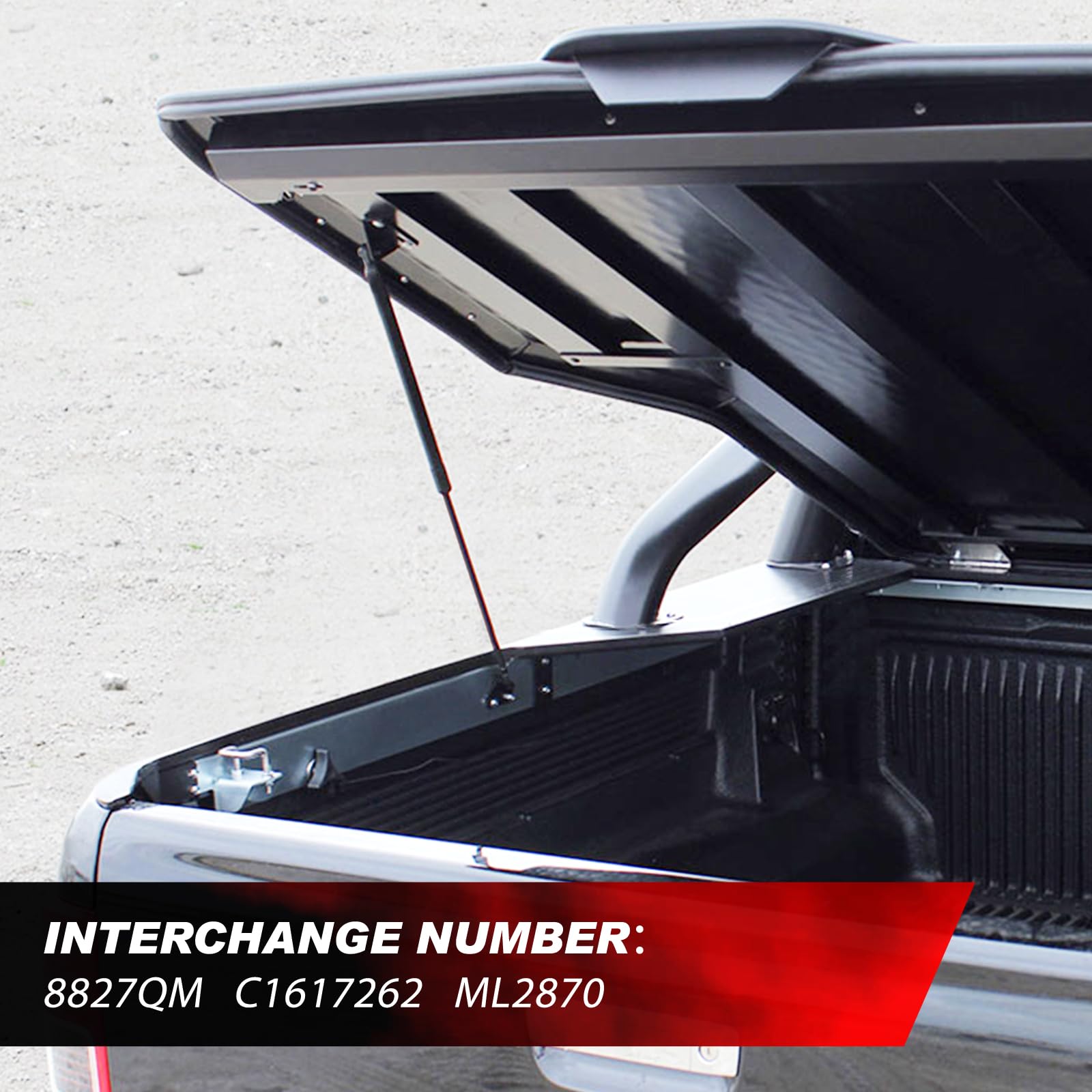 C1617262 30 Inch 70Lbs/311N Gas Struts Spring Lift Support Shocks For Heavy Duty Tonneau Cover Trailer Are Truck Cap Murphy Bed