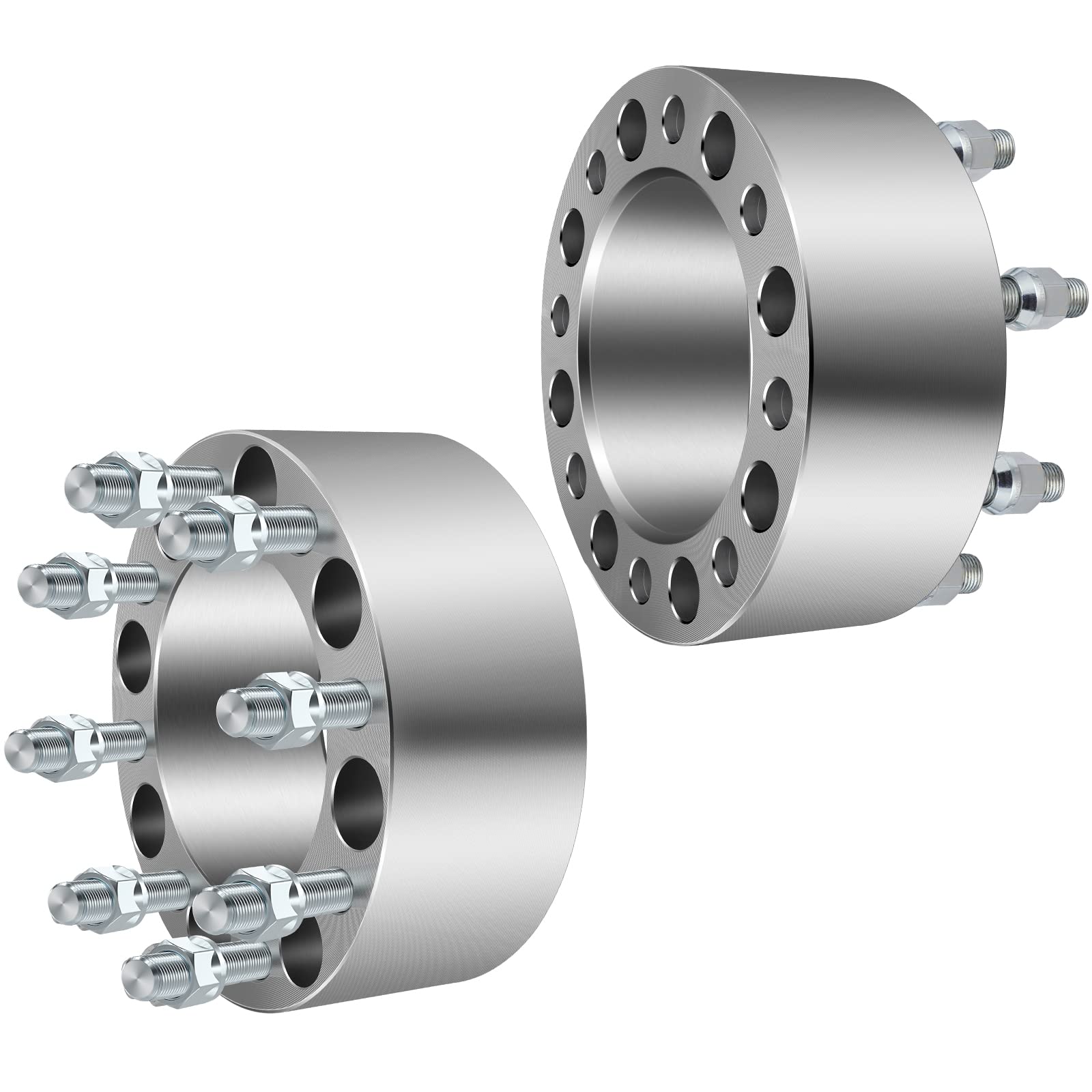 Scitoo 2X 8 Lug Wheel Spacer Adapters 3 Inch 8X6.5 To 8X6.5 For F250 Wheel Spacers For F350 Wheel Spacers 1988-1998 For Ram 2500 3500 Wheel Spacers 1994-2011