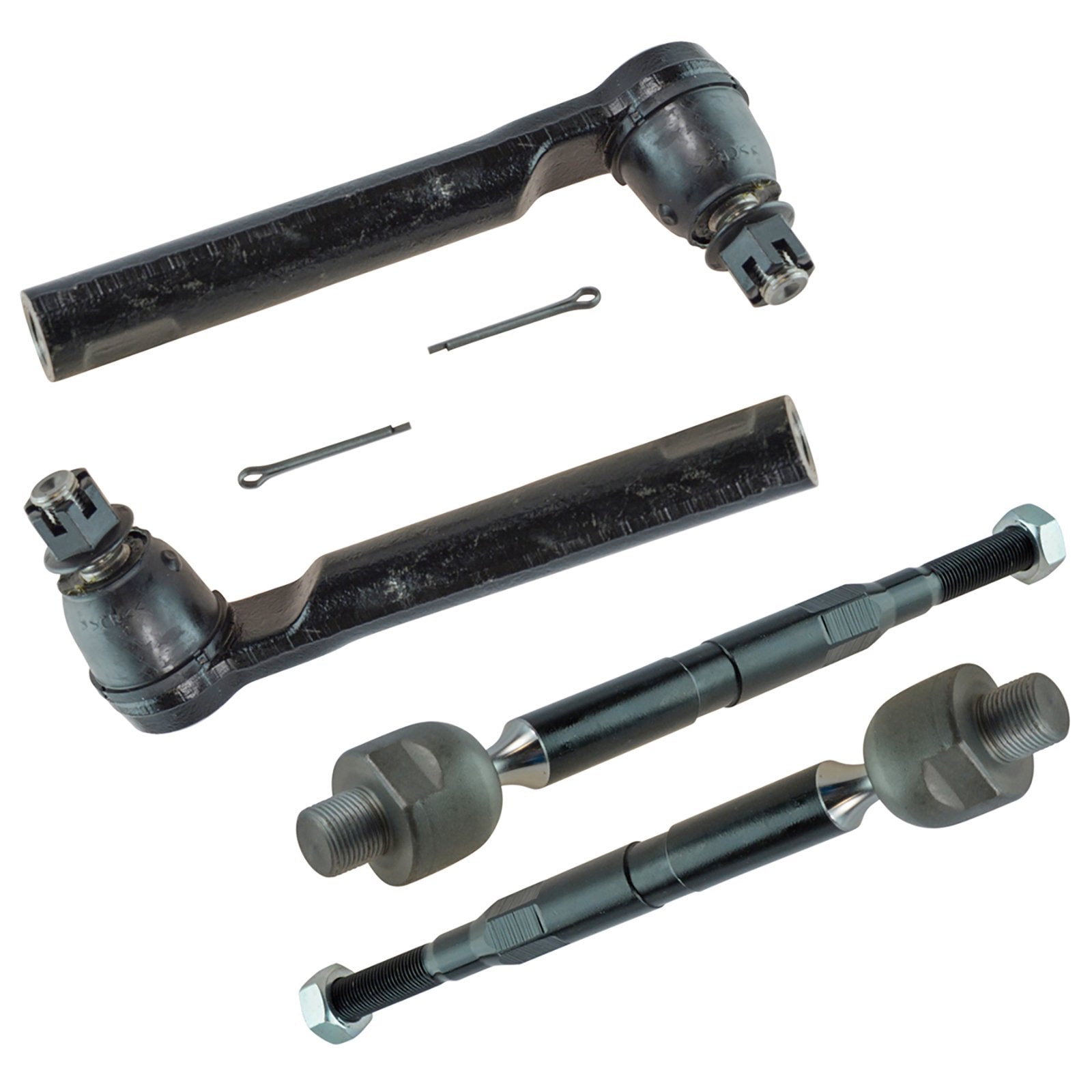 Trq Front Tie Rod Set Compatible With 2007-2011 Honda Cr-V
