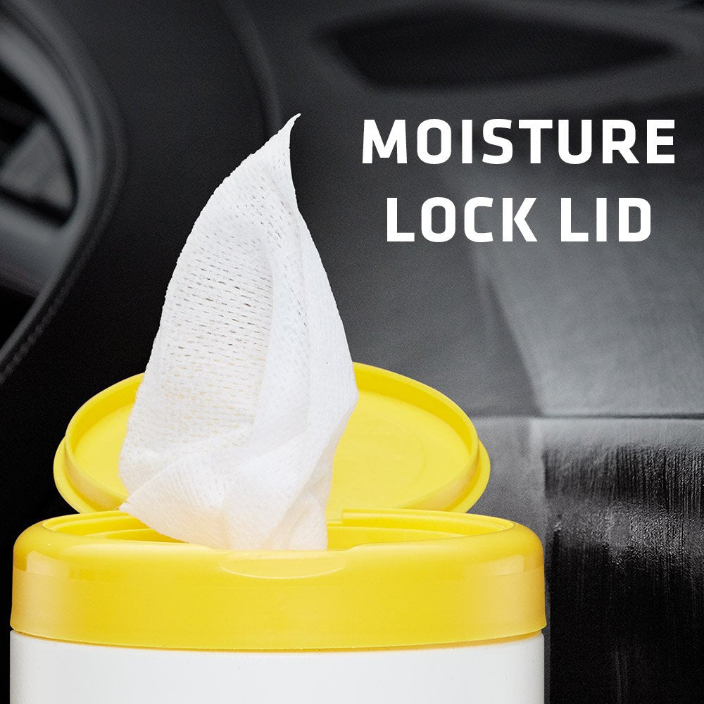 Armor All Original Protectant Wipes , Disposable Car Cleaning Wipes Renews And Revitalizes Automotive Interiors, 25 Count