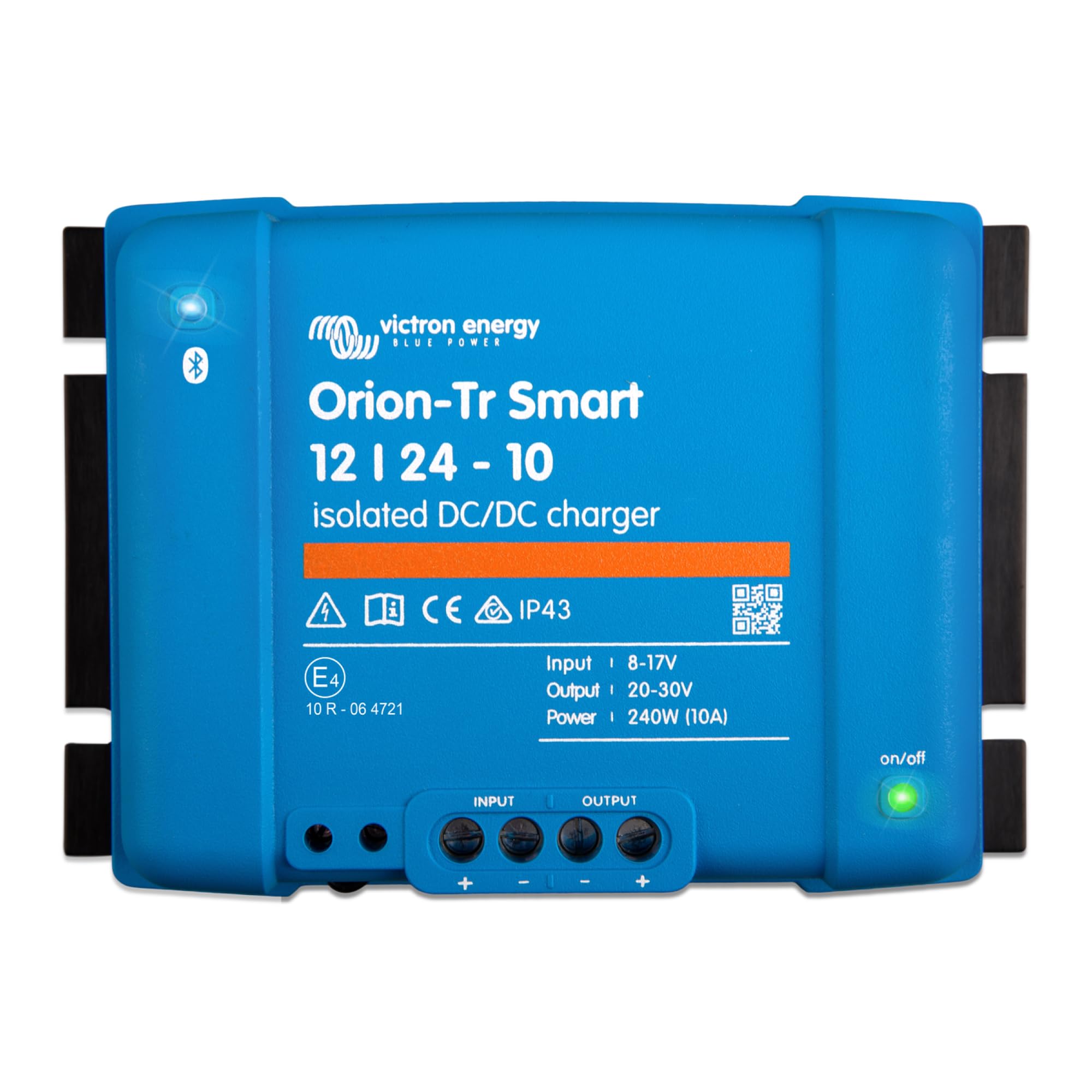 Victron Energy Orion-Tr Smart DC to DC Charger (Bluetooth) - 12/24-Volt 10 amp 240-Watt - Battery Charger for Dual Battery Syste