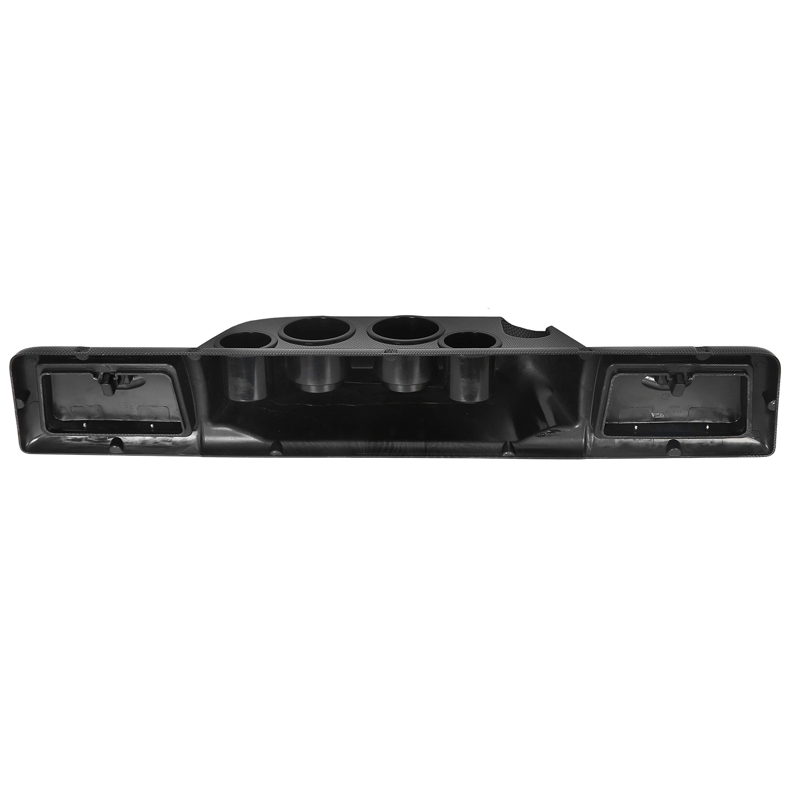 Hecasa Dash Board Cover Assembly Compatible With 1982-Up Club Car Ds Golf Cart Carbon Fiber Style Glove Boxes 4 Cup Holders (Ds Models Only)