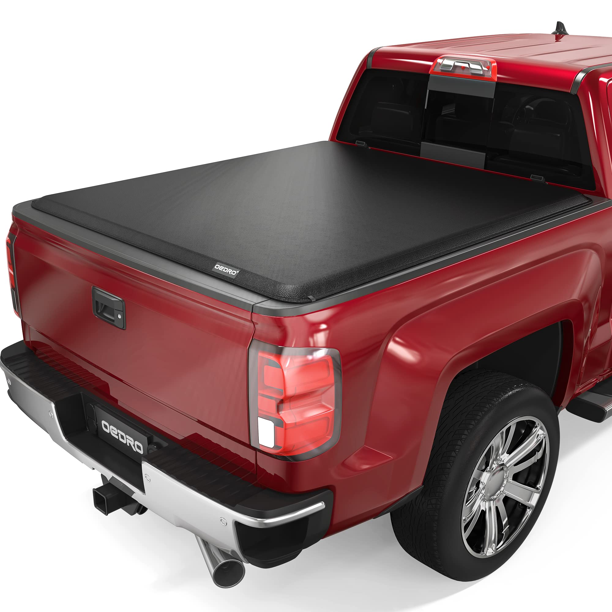 Oedro Roll Up Truck Bed Tonneau Cover Compatible With 2015-2024 Chevy Colorado & Gmc Canyon With 5 Feet Bed, Fleetside