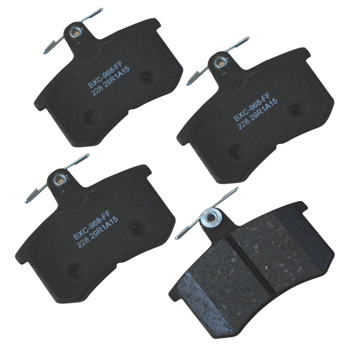 Bendix Premium Sbc228 Ceramic Rear Brake Pads For Select Models Alfa Romeo 164,Audi 80,80 Quattro,90,90 100,100 200,200 4000 500