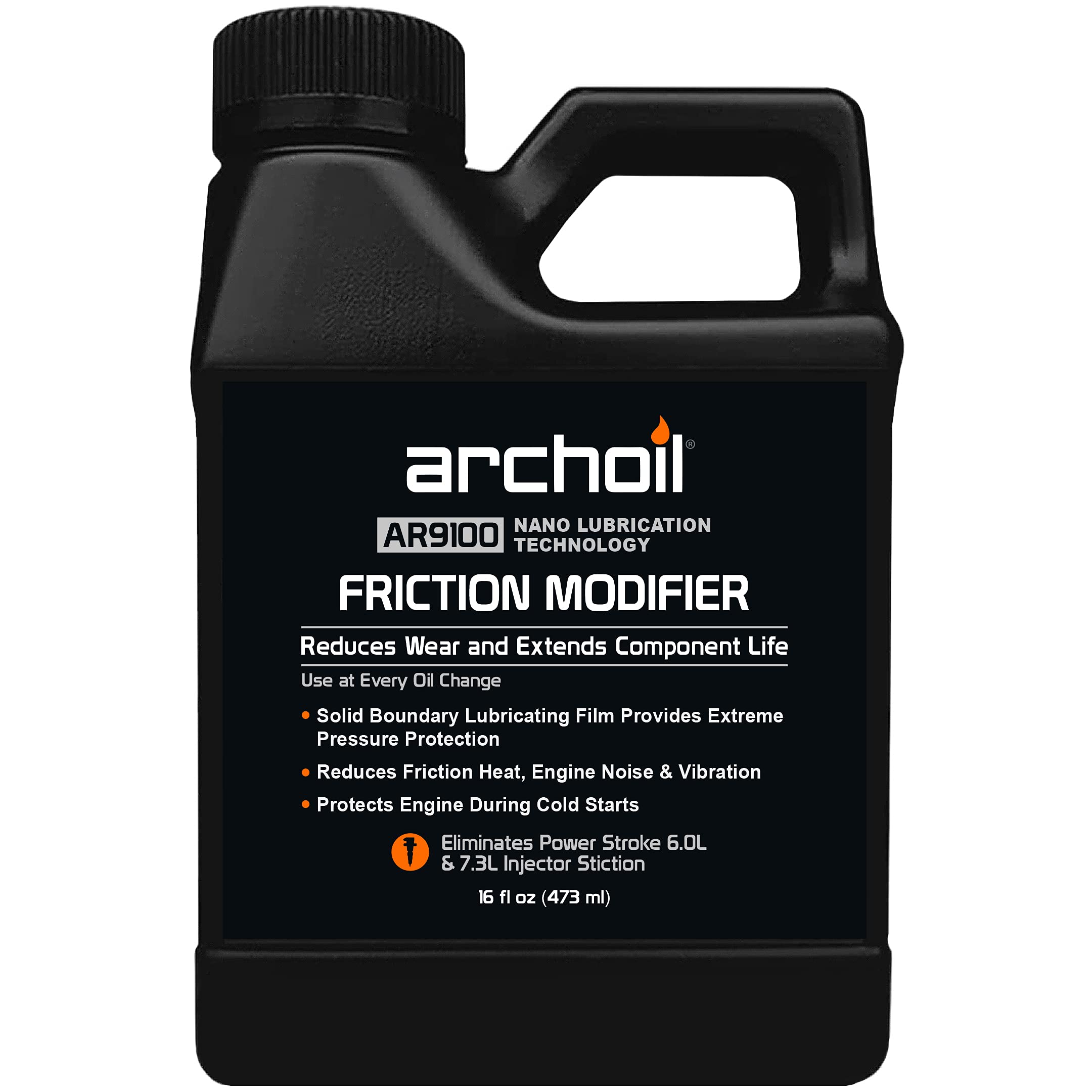 Archoil Ar9100 Oil Additive (16Oz) For All Vehicles - Powerstroke Cold Starts, Eliminates Injector Problems