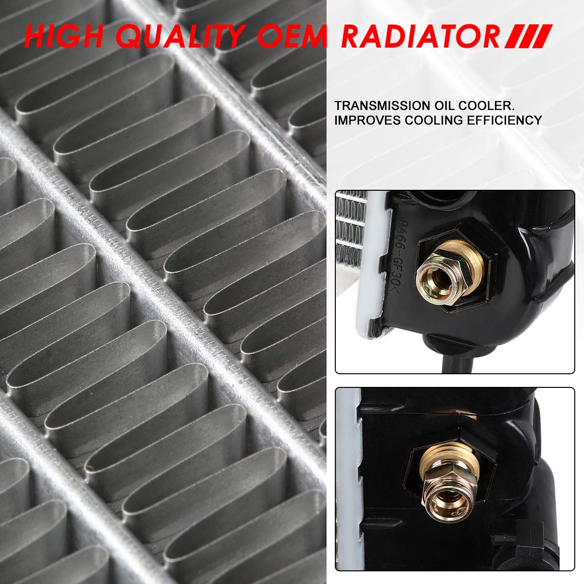 Auto Dynasty Radiator Compatible With 97-03 Buick Regal Pontiac Grand Prix Montana 3.1L 3.4L 3.8L At/Mt, Dpi 1889 Factory Style