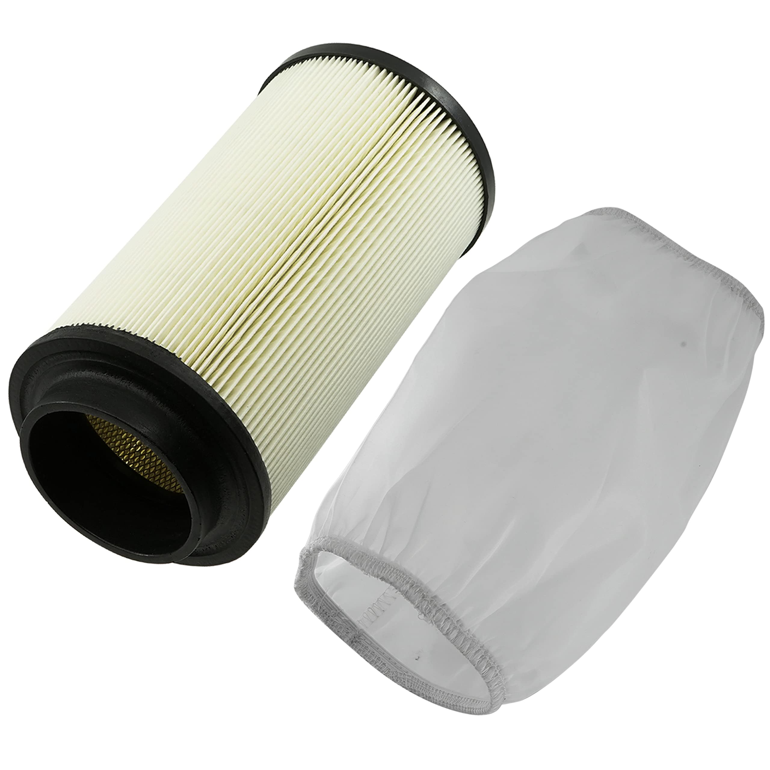 Caltric Air Filter with Prefilter Intake Air Sleeve Compatible with Polaris Sportsman 400 2001-2005 2008-2014