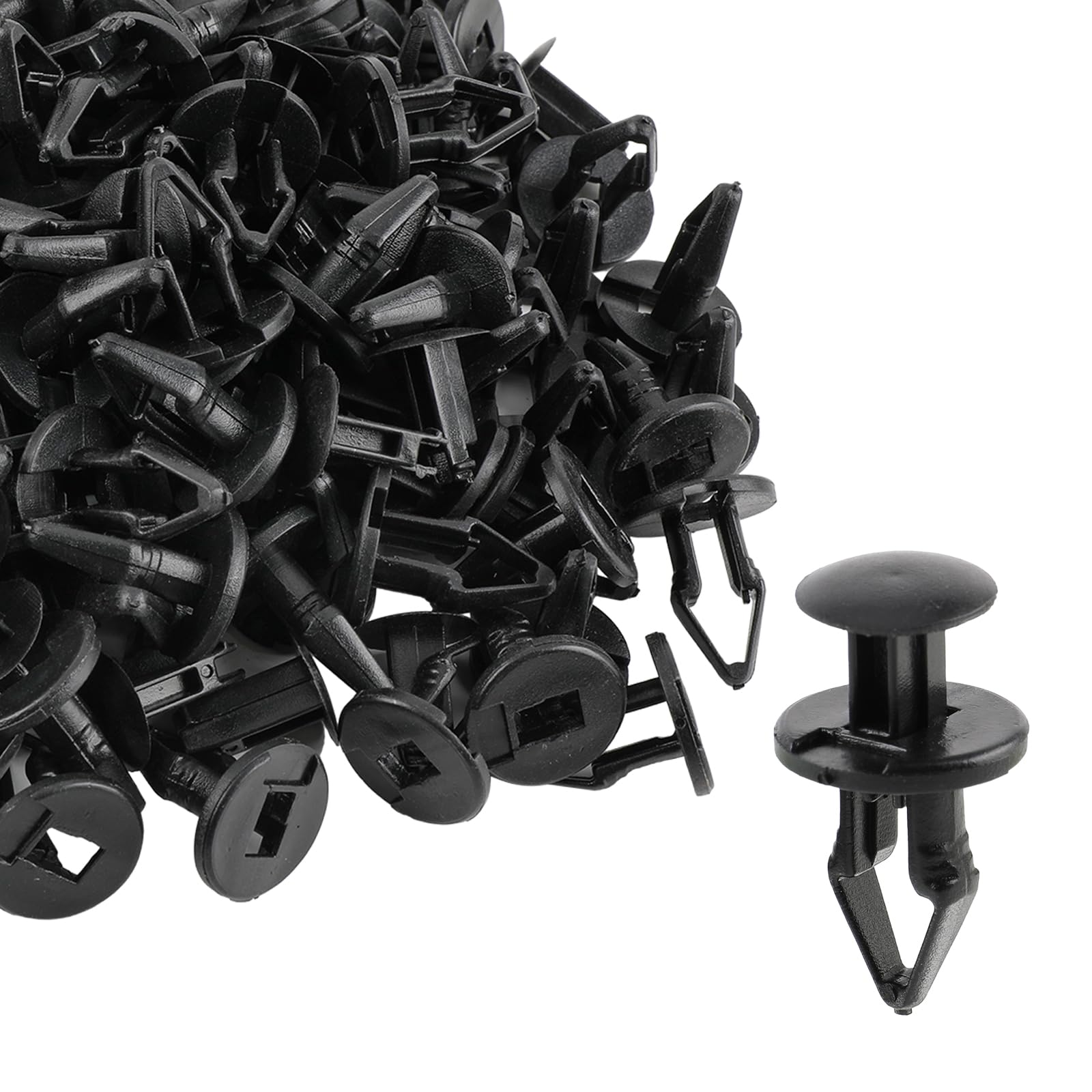 AUTOKAY 11589292 GM Fender Liner Clips Push Type Fastener Retainer Clips A20991 Fits for GMC GM Canyon Sierra 1500 2500 3500 Yukon for Chevrolet Silverado for Buick for Cadillac -Pack of 100