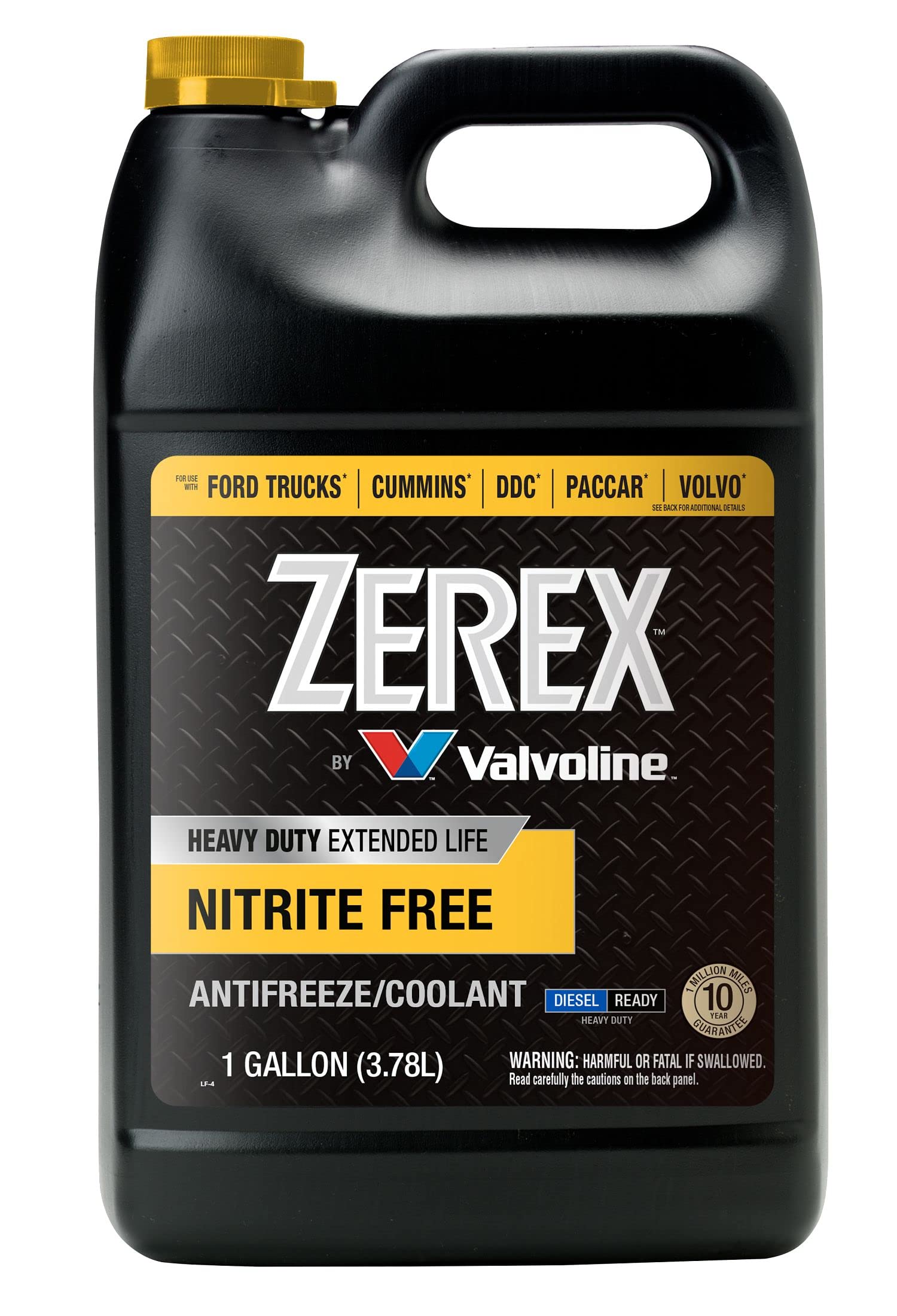 Zerex Hd Nitrite Free Extended Life Concentrate Antifreeze/Coolant 1 Ga