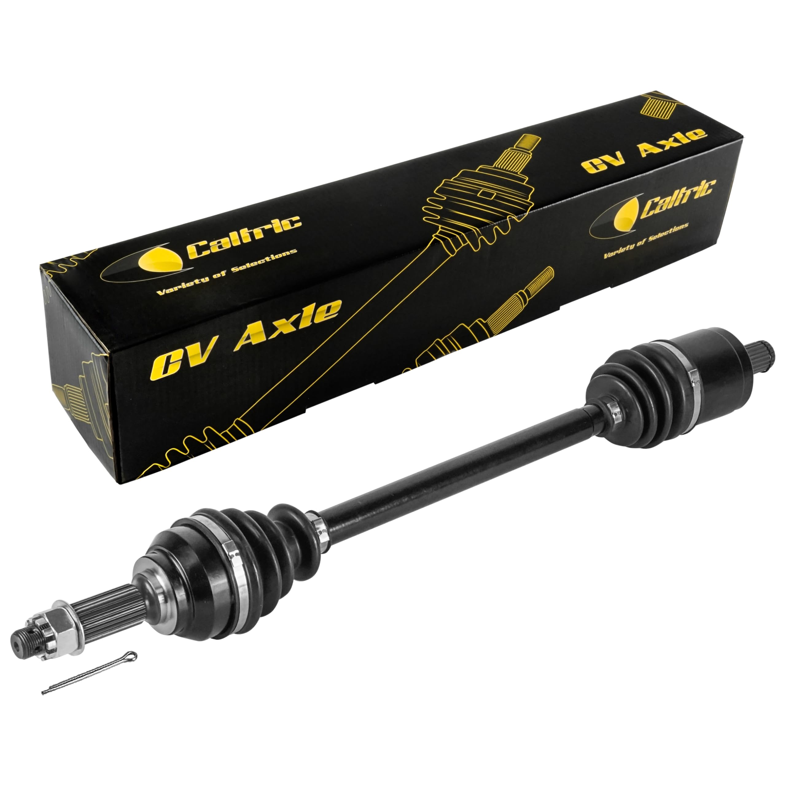 Caltric Front Left CV Axle Compatible with John Deere XUV Gator 620i (Gas) (- 080000) / XUV Gator 850D (Diesel) (- 080000)