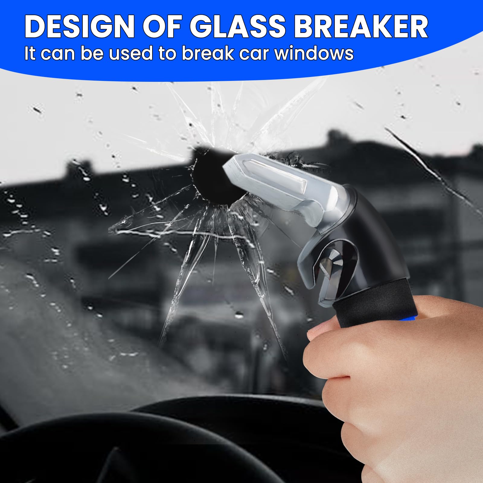 Kounatsuri Car Door Handle For Elderly - Auto Grab Handles - Portable Bar Car Support Handle For Elderly & Seniors & Handicap St