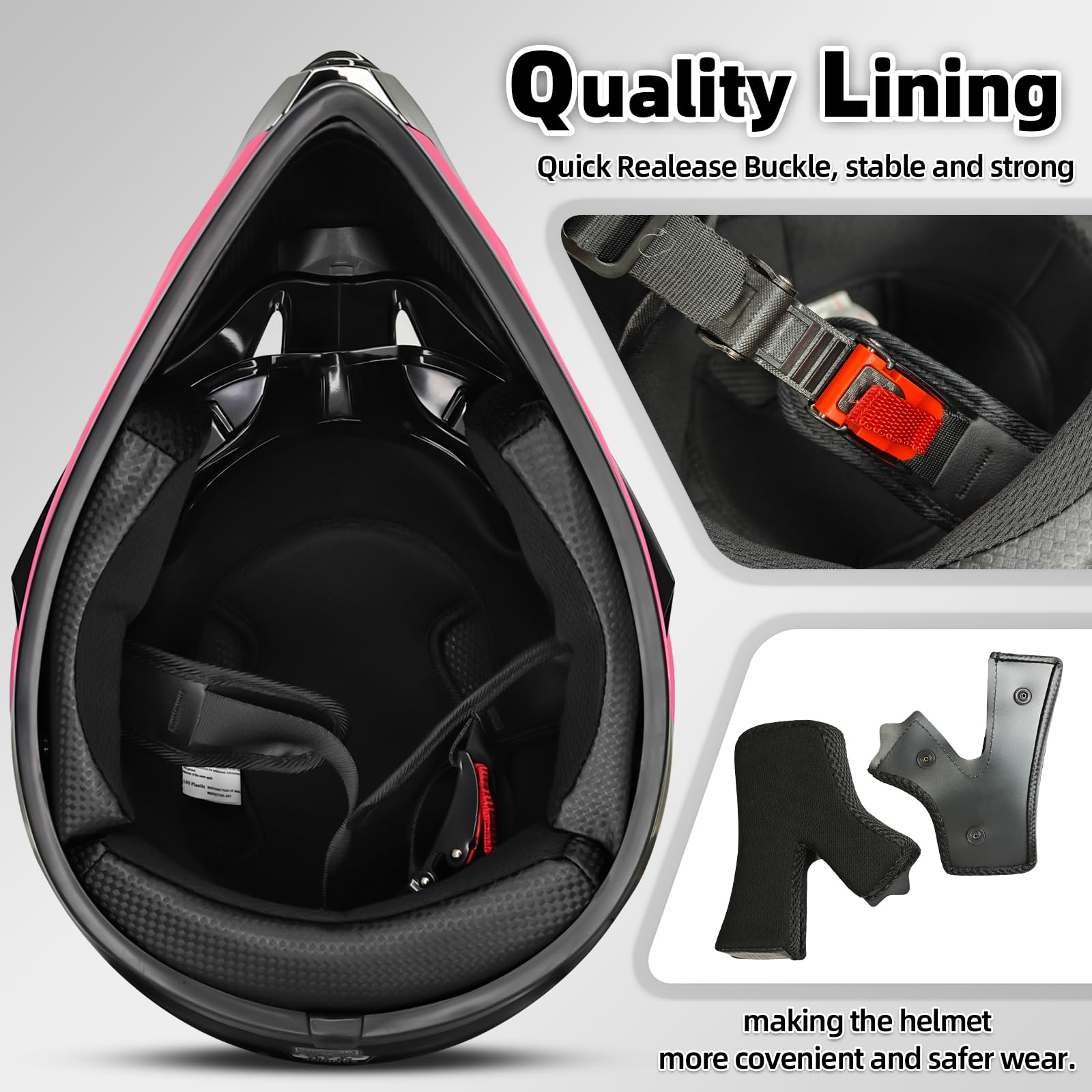 Dirt Bike Helmets Youth Kids Four Wheeler Motocross Helmet Fashion Adult Motorcycle Bmx Mx Atv Off-Road Moutain Bike Helmets Dot