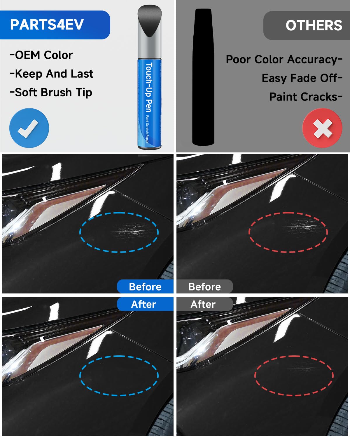 Touch Up Paint Compatible with Toyota Exact Match Touch Up Paint Car Scratch Repair (Underground Gray(1L7))