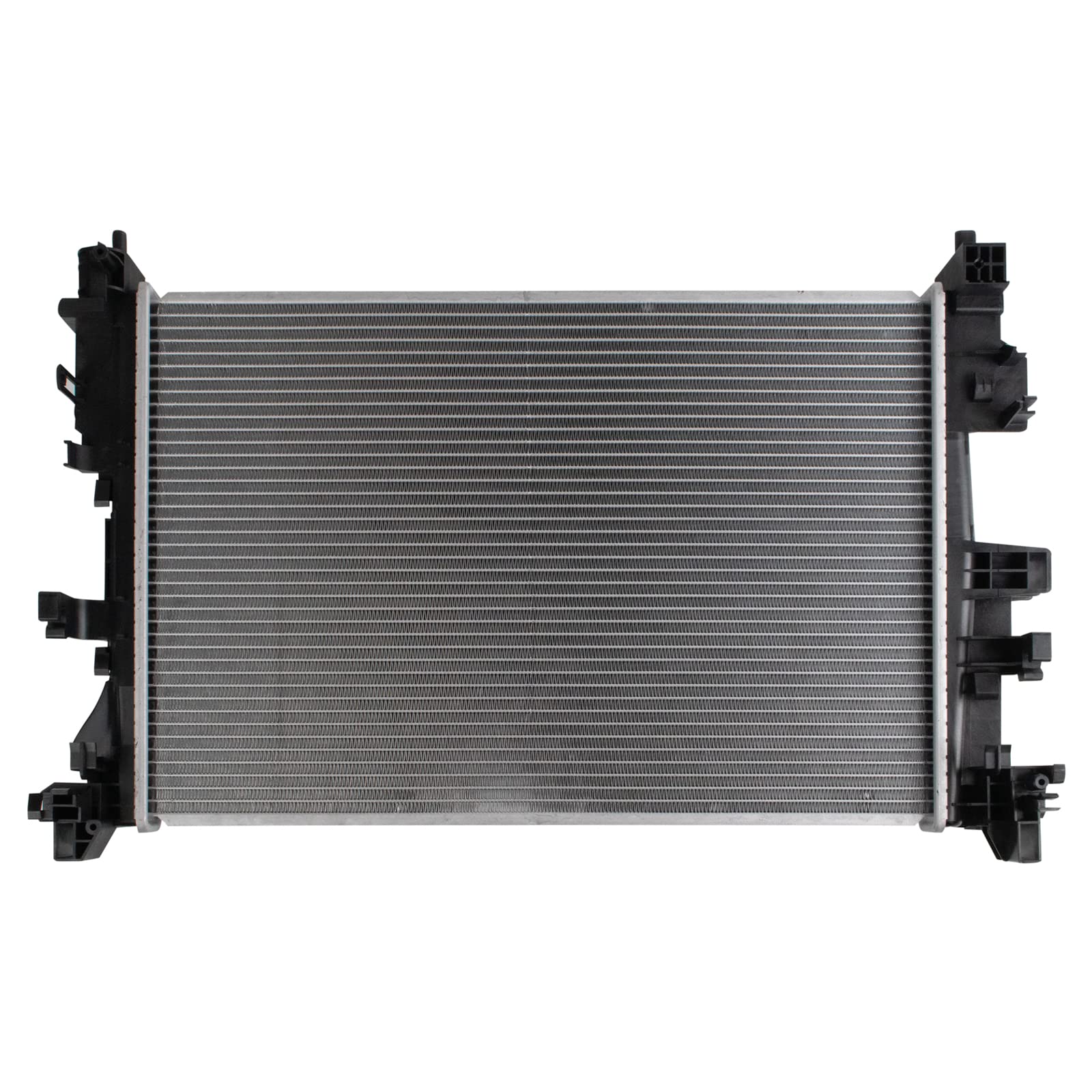 Trq Radiator Assembly Aluminum Core Compatible With 16-18 Fiat 500X 15-21 Jeep Renegade Ram Promaster City Cu13533