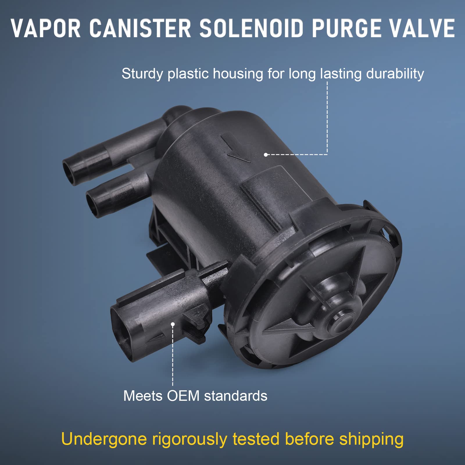 Dicmic Vapor Canister Solenoid Purge Valve Compatible With 2003-2006 Dodge Ram 1500 2500 3500 Grand Caravan Chrysler Town & Country Replace# 911-202, 4669569