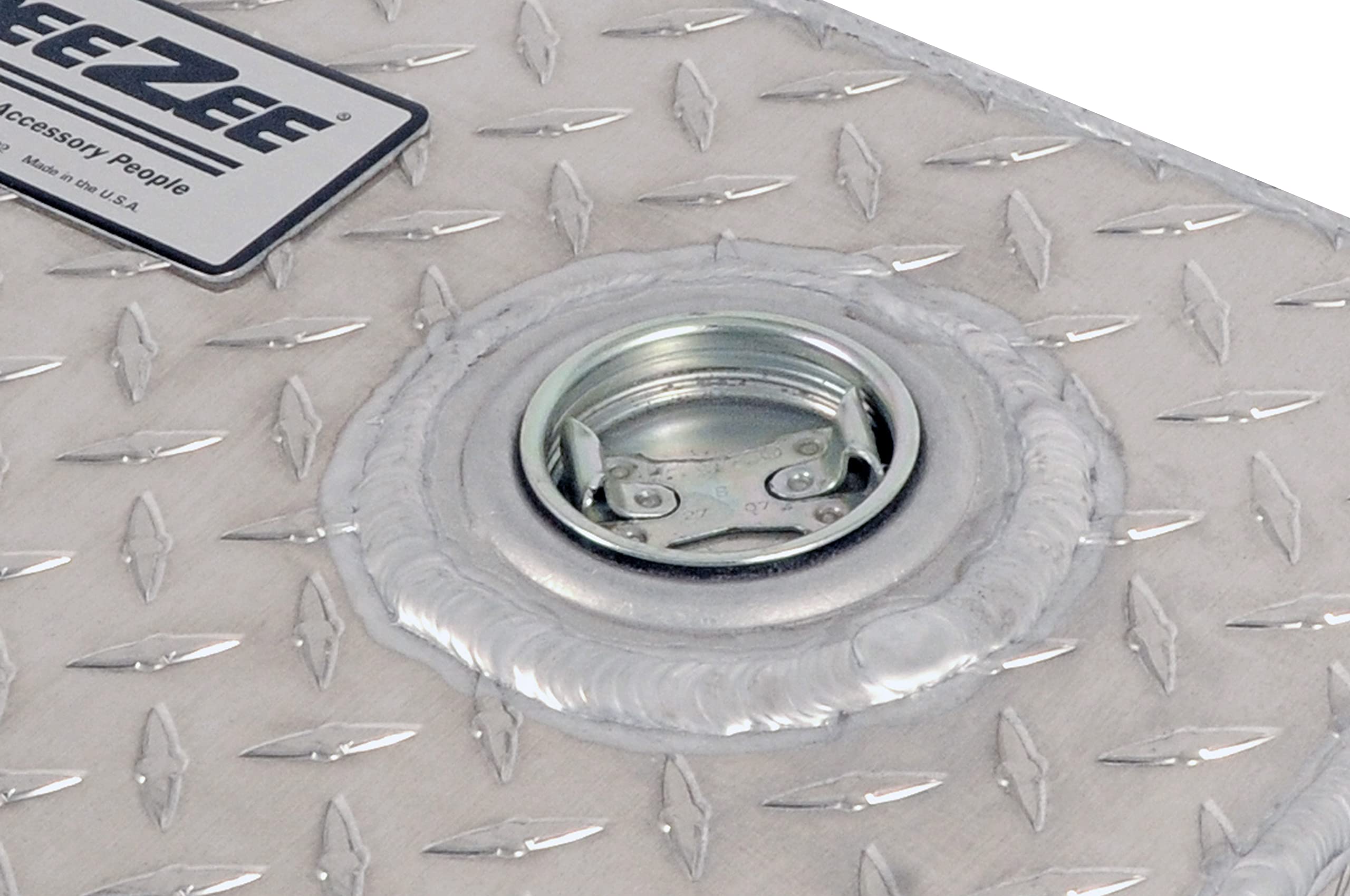 Dee Zee Dz92747 (92 Gallon) L-Shaped Transfer Tank - Aluminum