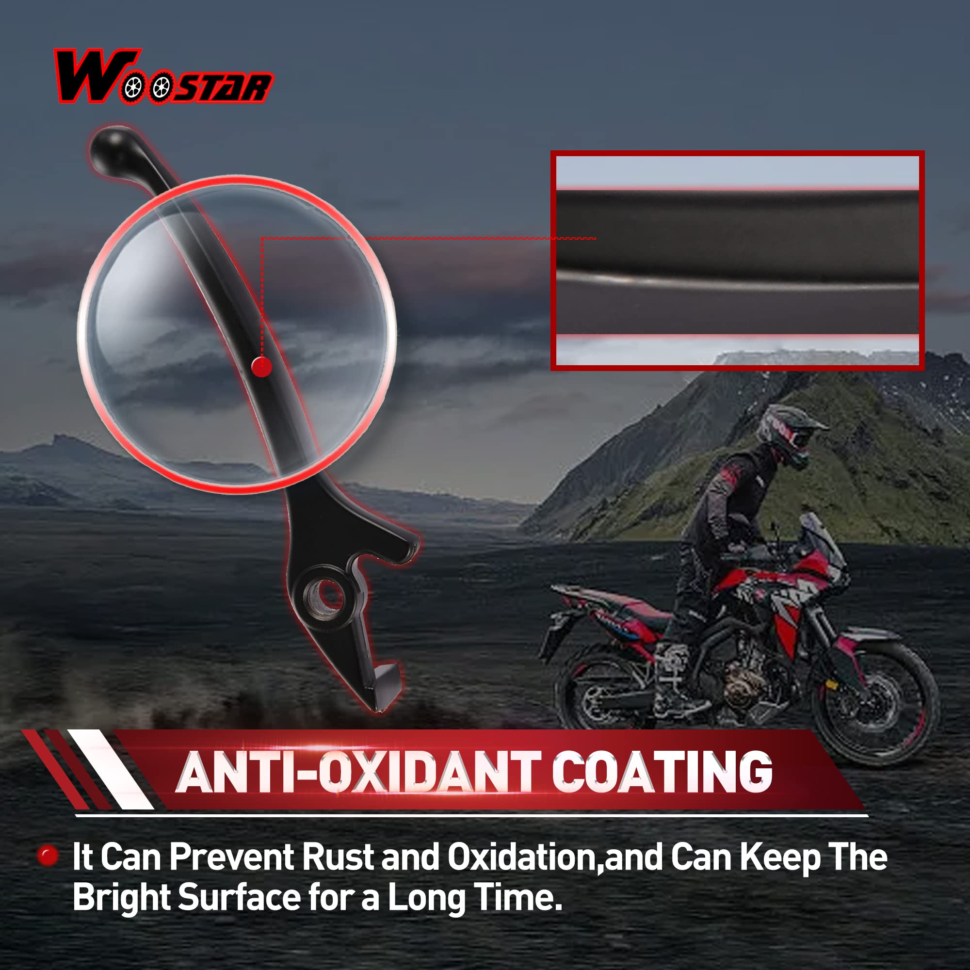 Woostar Right Hydraulic Disc Brake Lever For 50Cc 70Cc 90Cc 110Cc 125Cc Chinese Dirt Bike Pit Bike