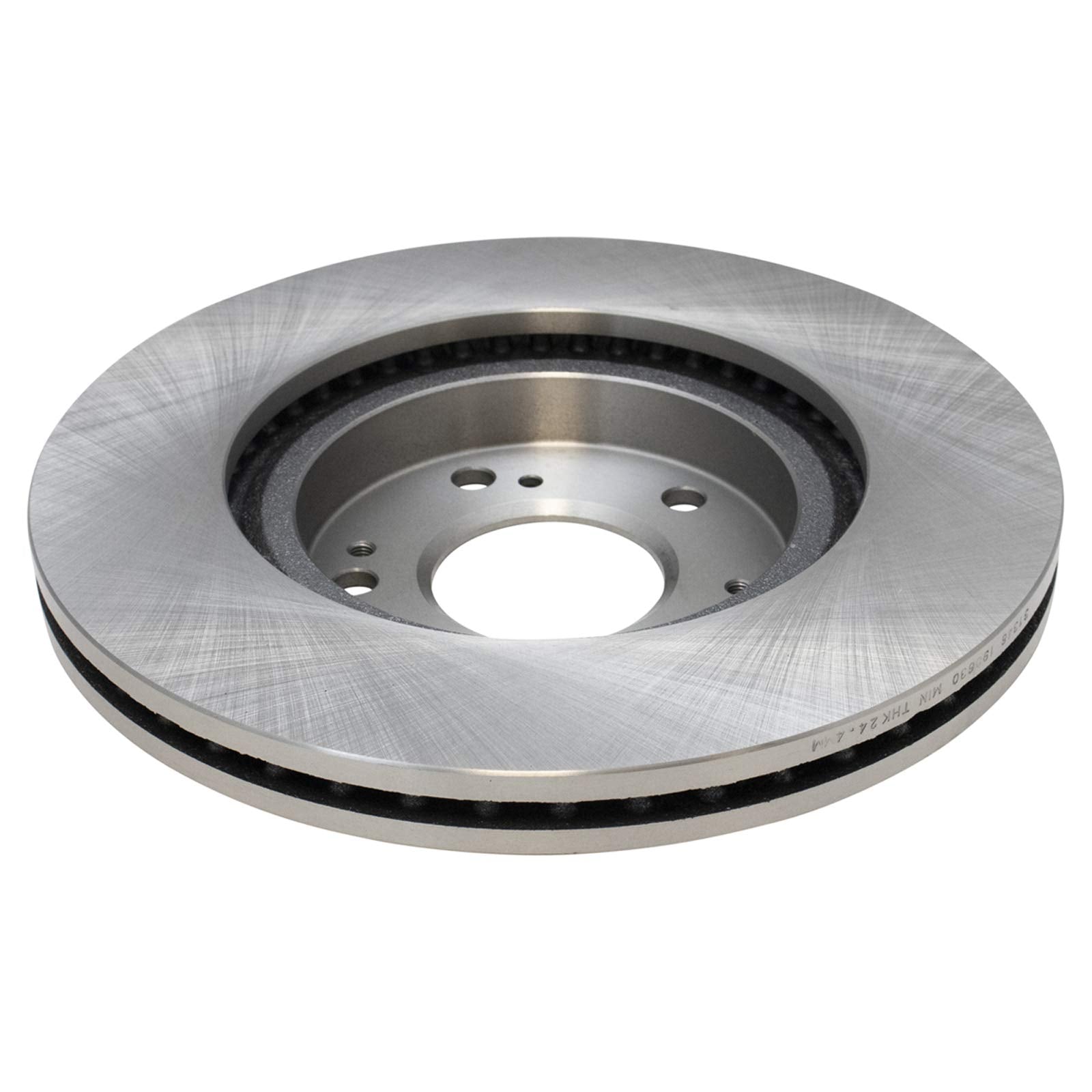 Trq Front And Rear Brake Pad & Rotor Kit Brake Pads Brake Rotor Ceramic Vented Compatible With 2014-2018 Mitsubishi Outlander 20